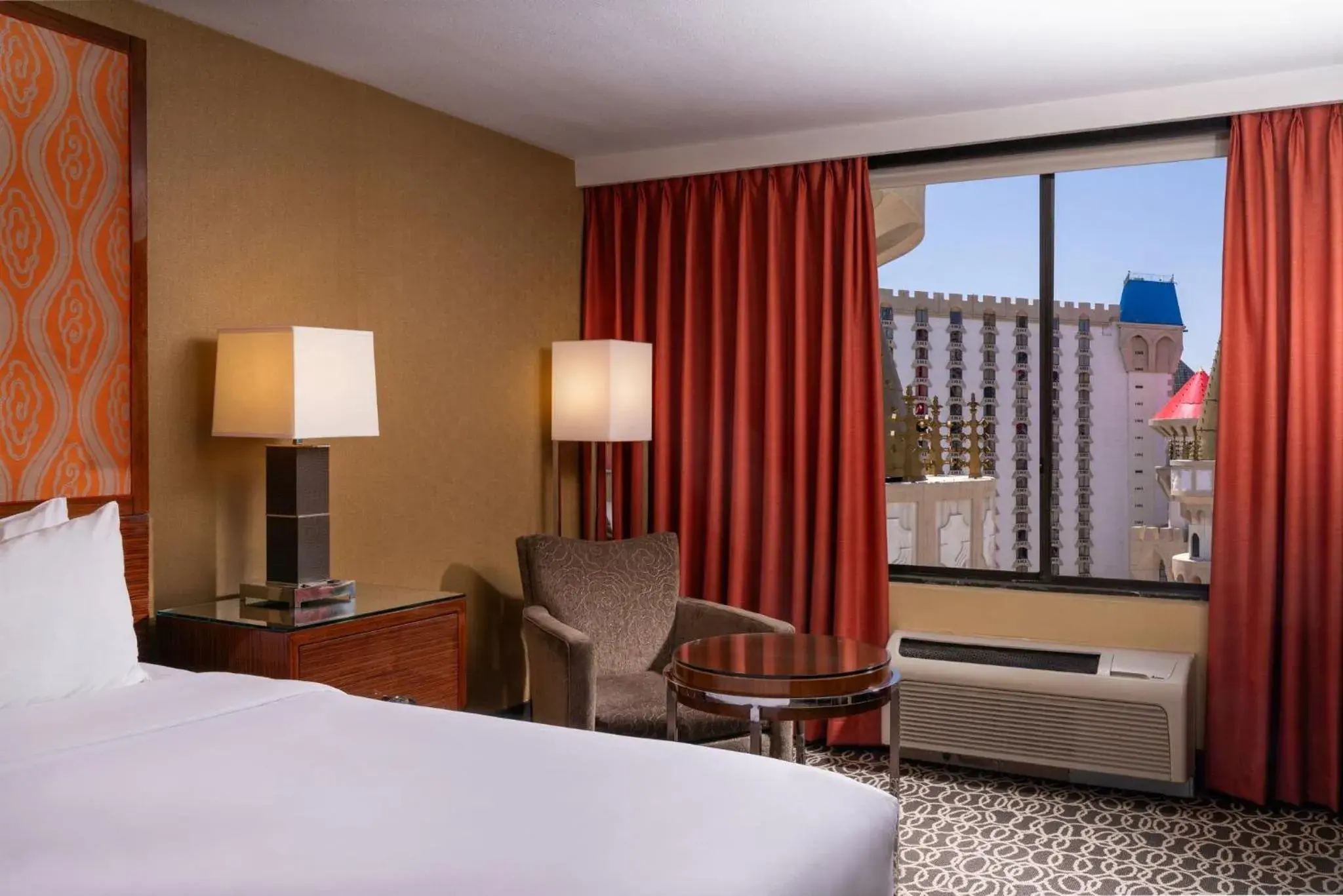 Photo of the whole room, Bed in Excalibur Photo of the whole room, Bed in Excalibur