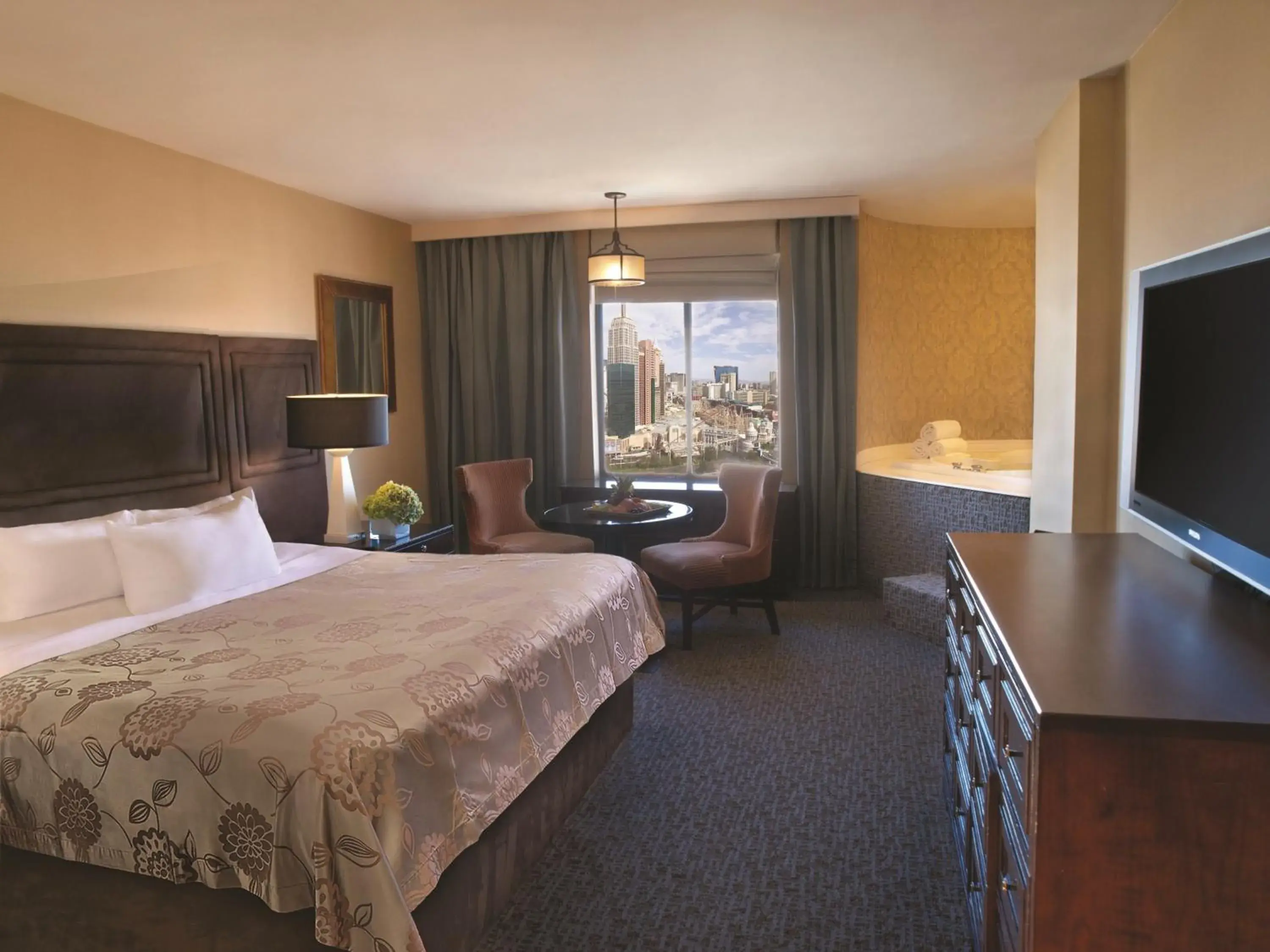 Photo of the whole room, Bed in Excalibur Photo of the whole room, Bed in Excalibur