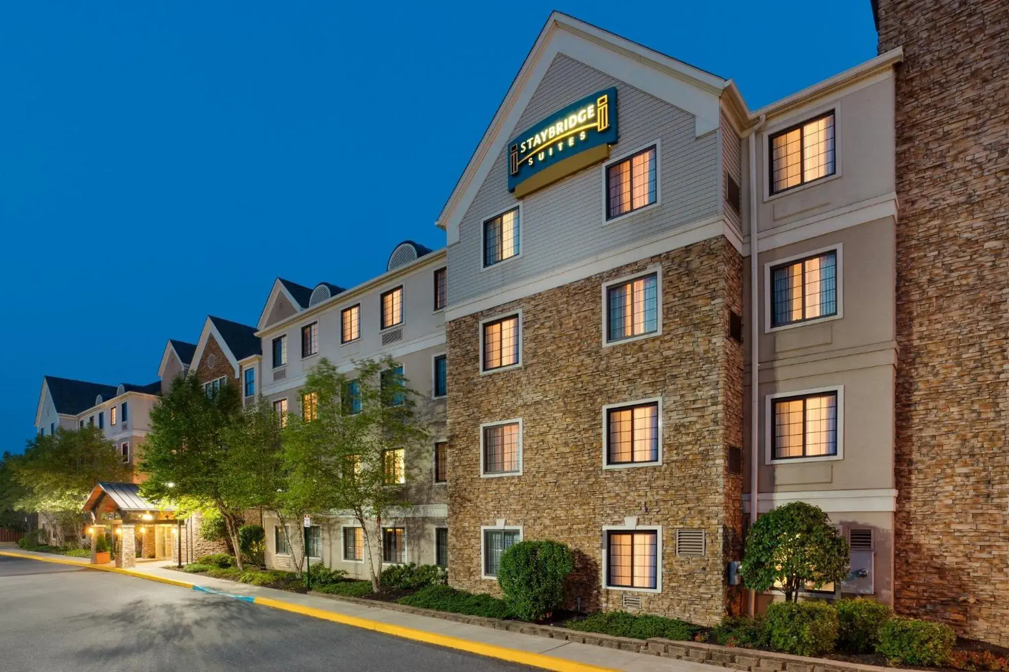 Property building in Staybridge Suites Allentown Airport Lehigh Valley by IHG Property building in Staybridge Suites Allentown Airport Lehigh Valley by IHG