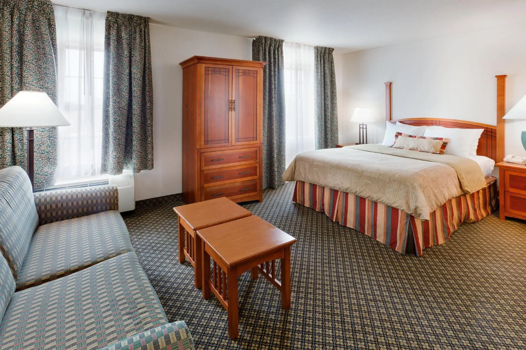 Photo of the whole room, Bed in Staybridge Suites Allentown Airport Lehigh Valley by IHG