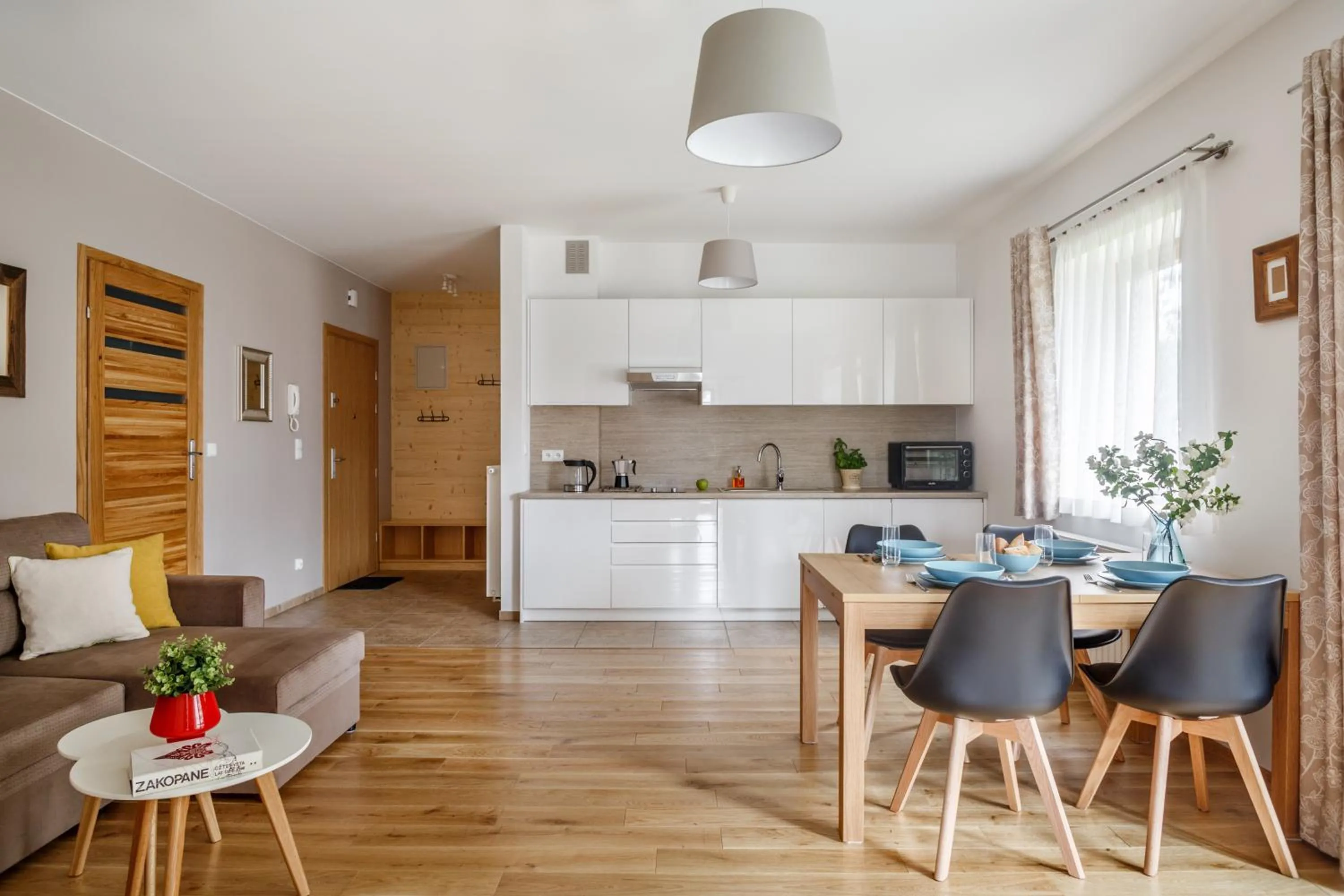 Kitchen or kitchenette in Apart-Center Pod Orłem II
