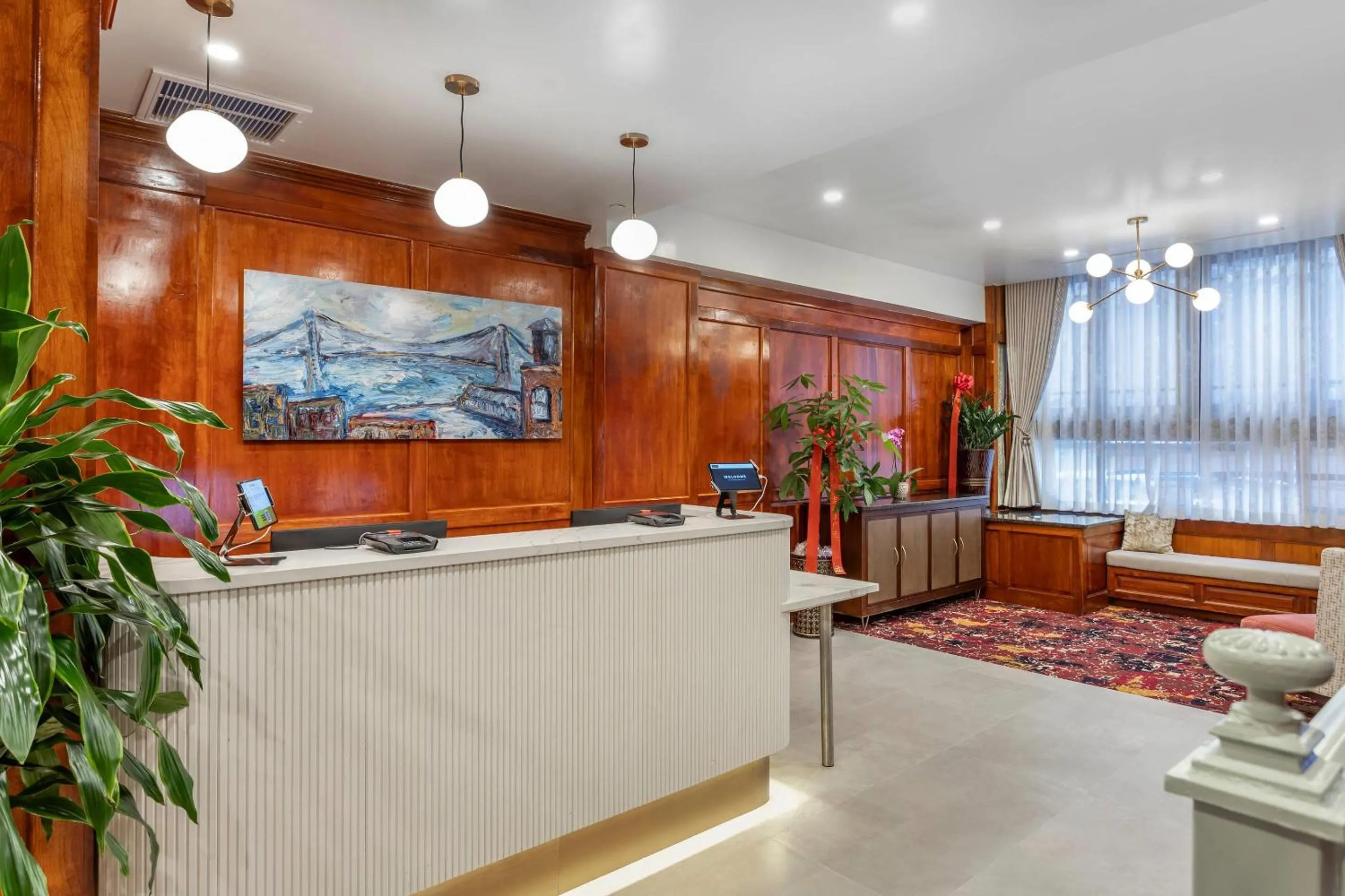 Lobby or reception in The Mayfair Hotel Times Square, an Ascend Collection