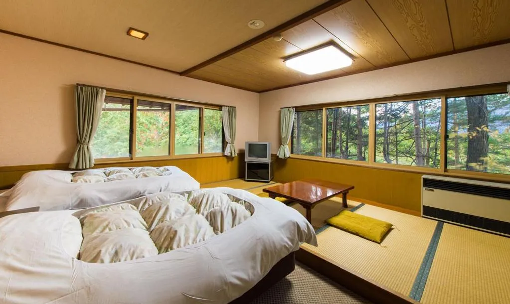 Day, Bed in Pension Kinoshita