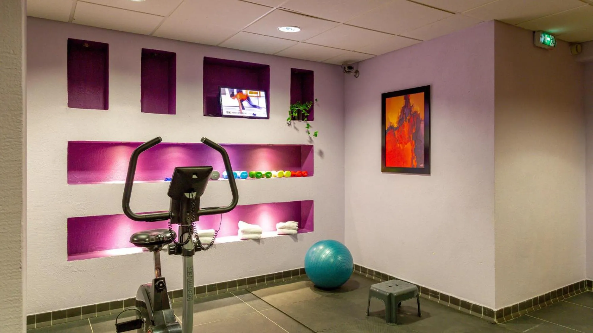 Fitness centre/facilities in Dormio Resort Les Portes du Mont Blanc