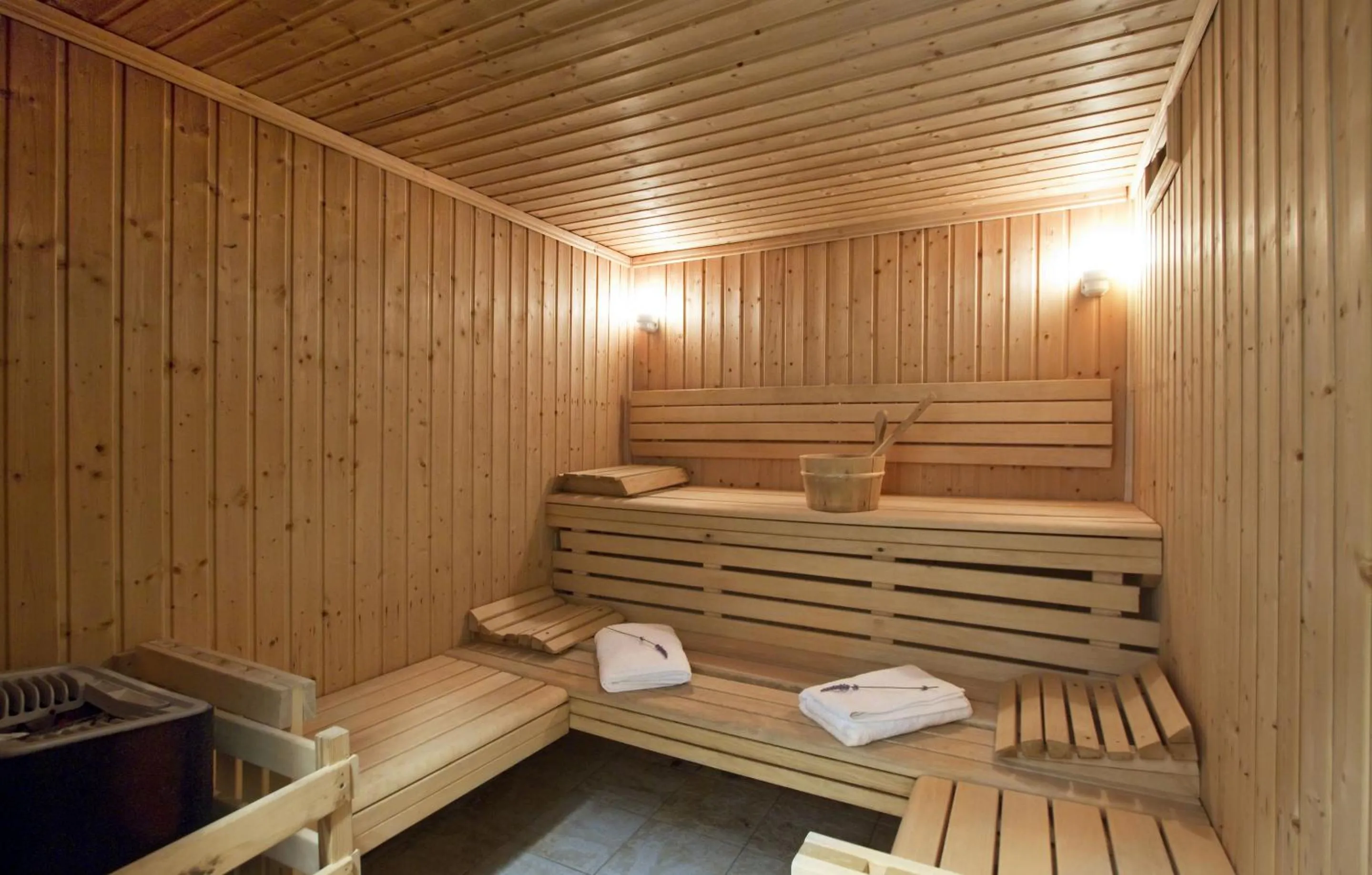 Sauna in Résidence Odalys Le Village