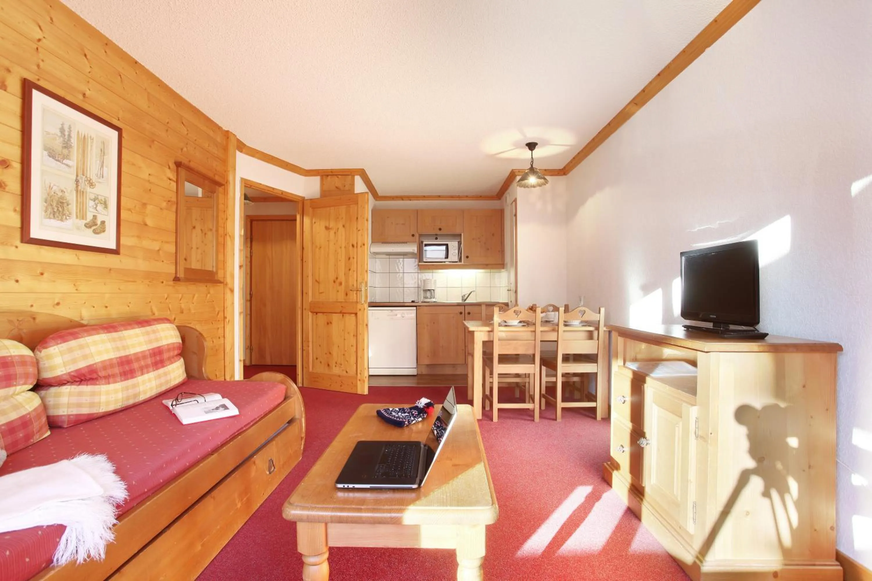 Seating area in Résidence Odalys Le Village