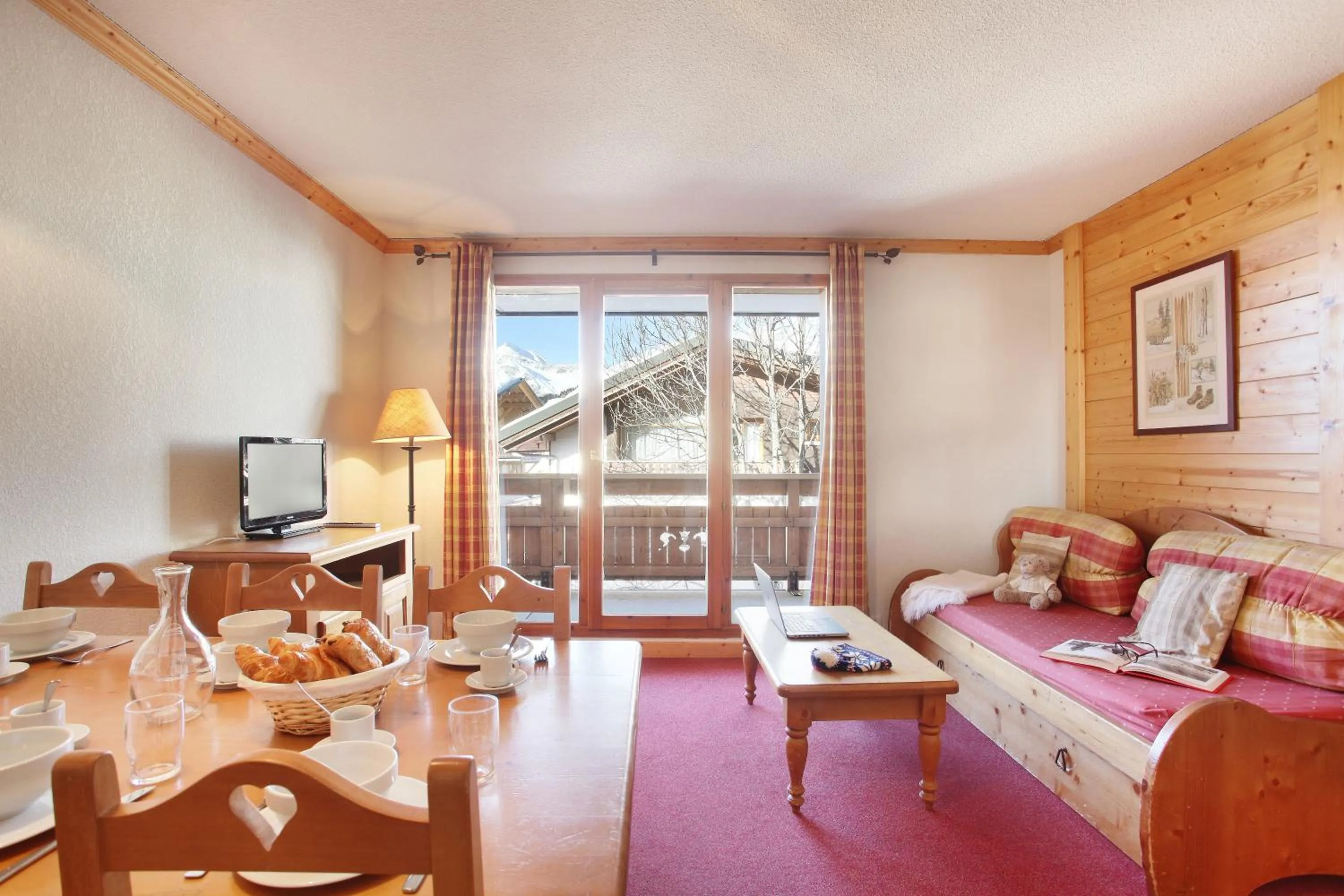 Seating area in Résidence Odalys Le Village