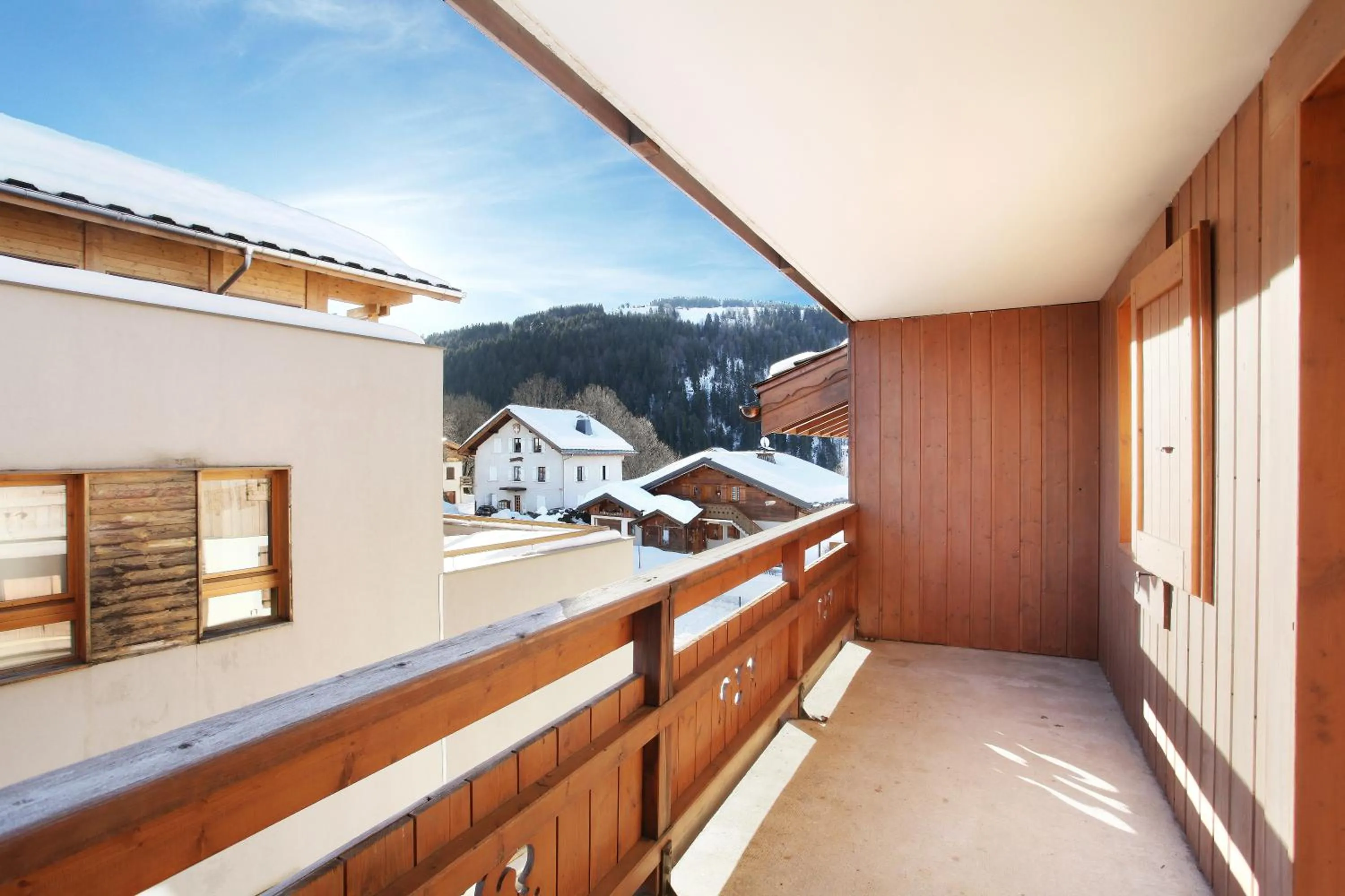 Balcony/Terrace in Résidence Odalys Le Village