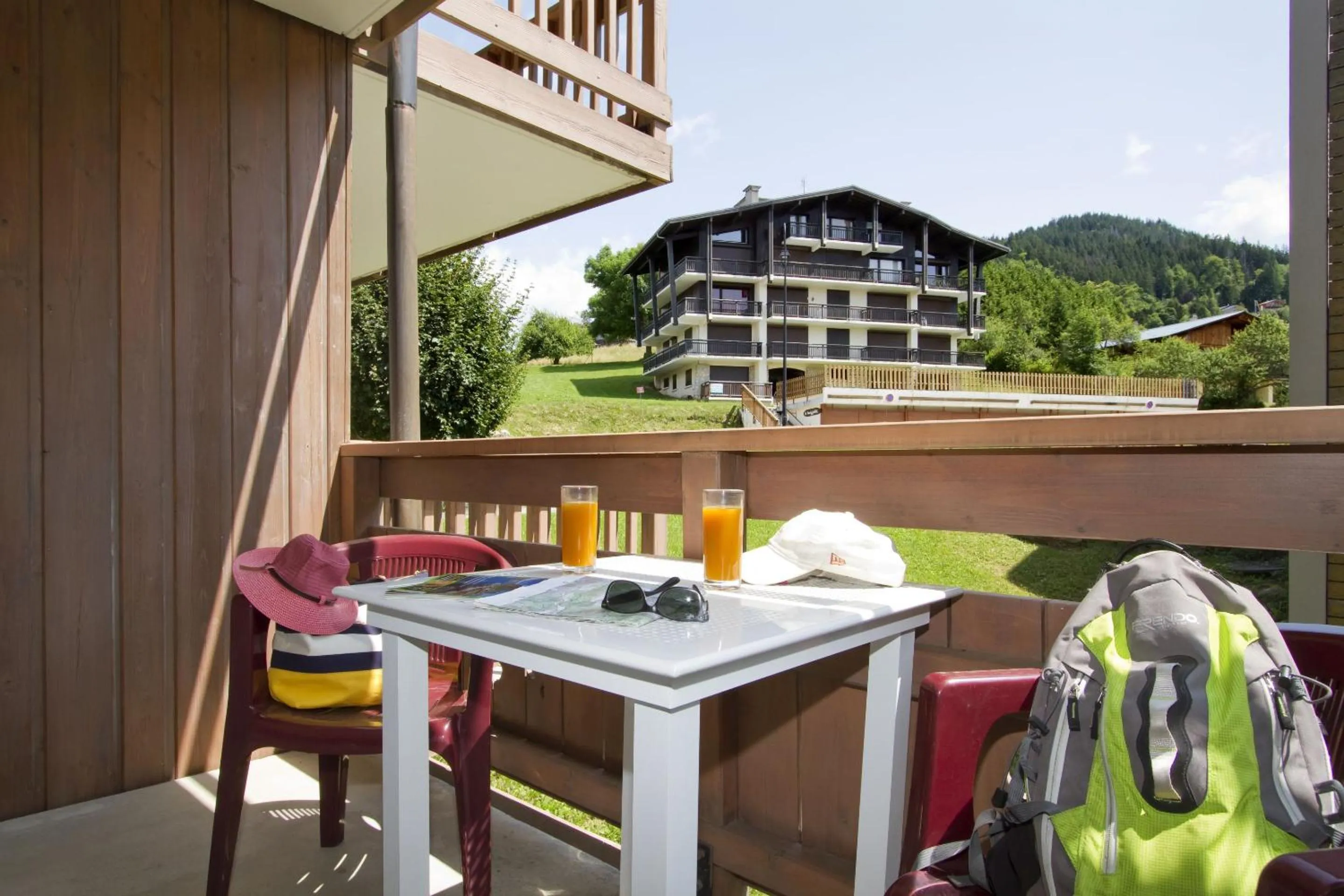 Balcony/Terrace in Résidence Odalys Le Village