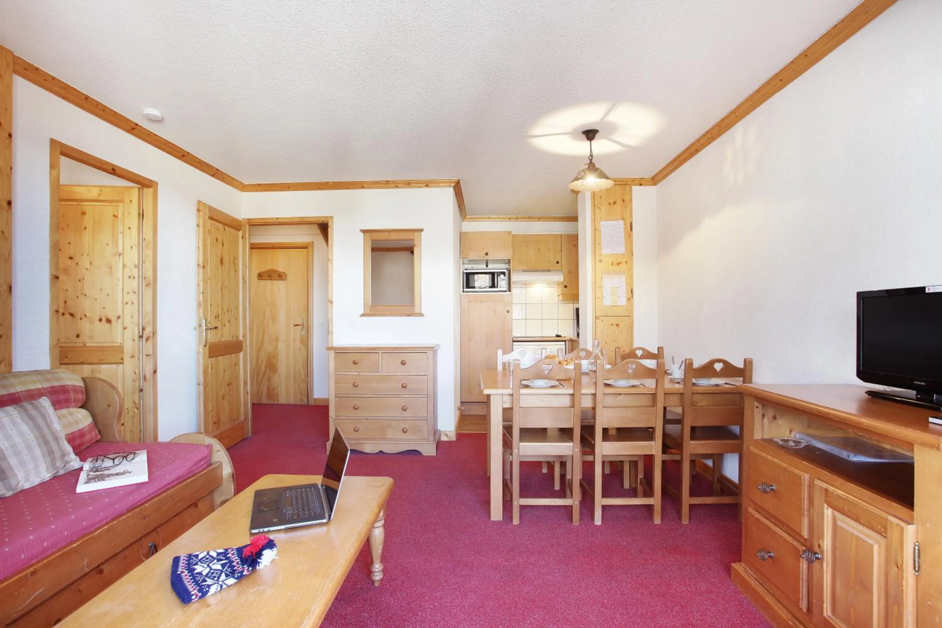 Kitchen or kitchenette in Résidence Odalys Le Village