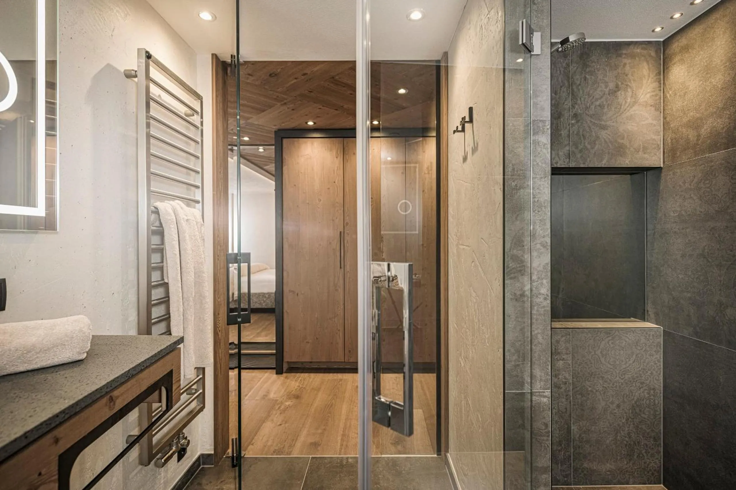 Bathroom in SonnenHOF hotel gerlos centrum