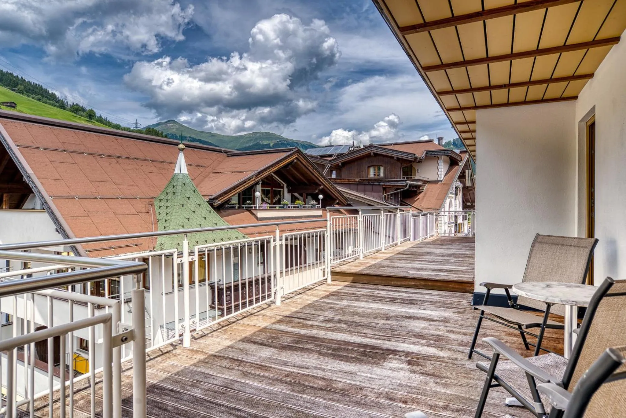 Balcony/Terrace in SonnenHOF hotel gerlos centrum