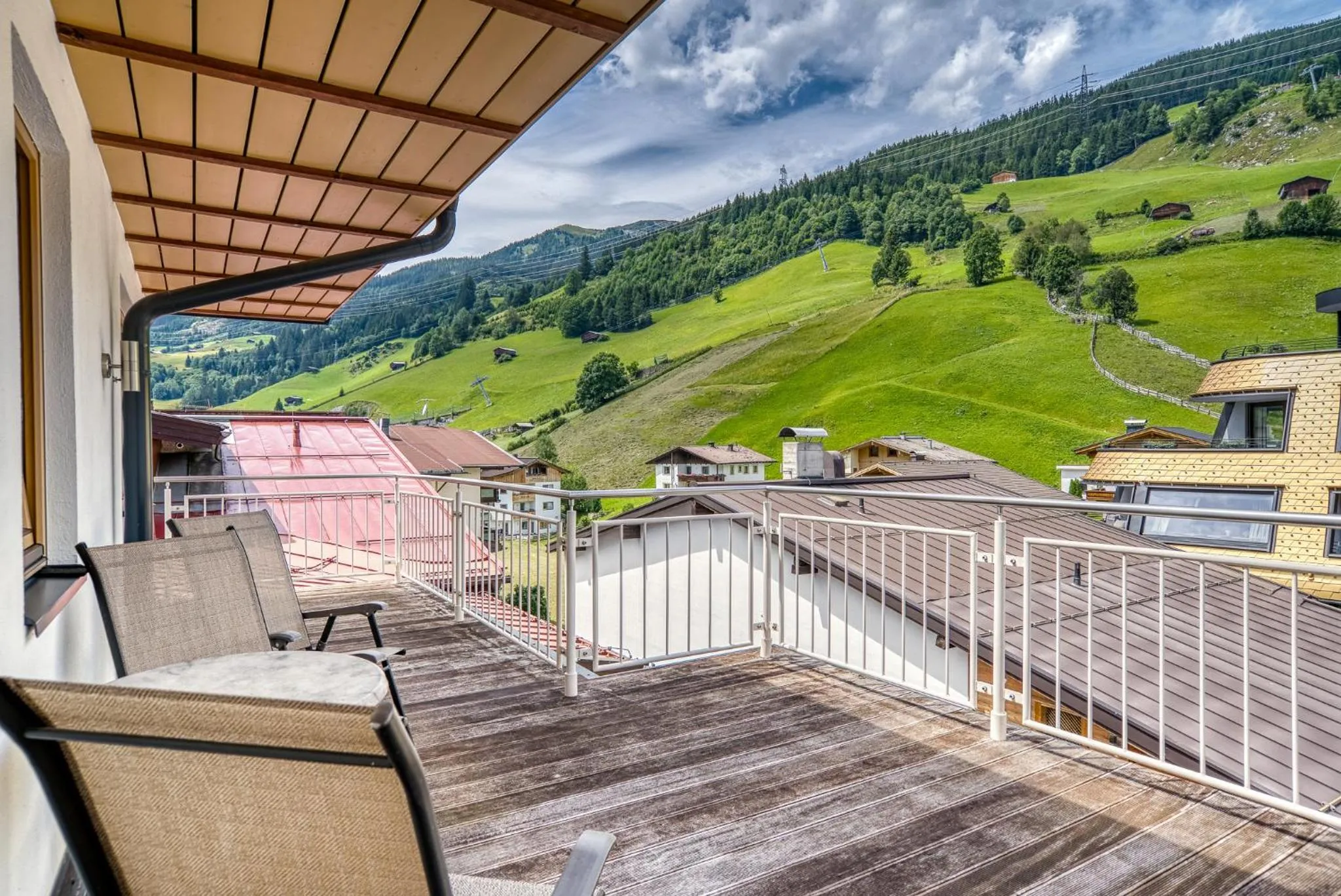 Mountain view in SonnenHOF hotel gerlos centrum