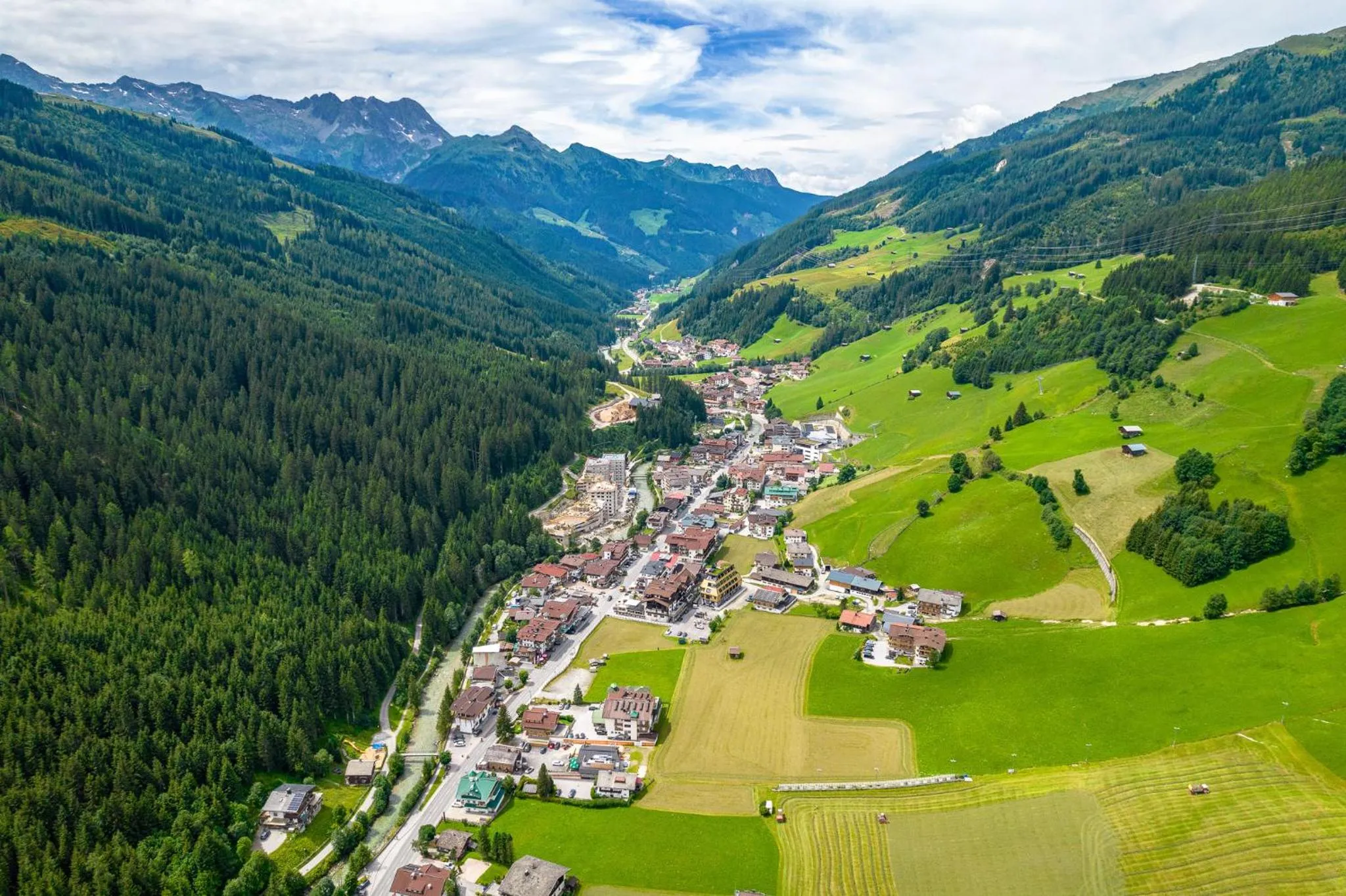 Landmark view in SonnenHOF hotel gerlos centrum