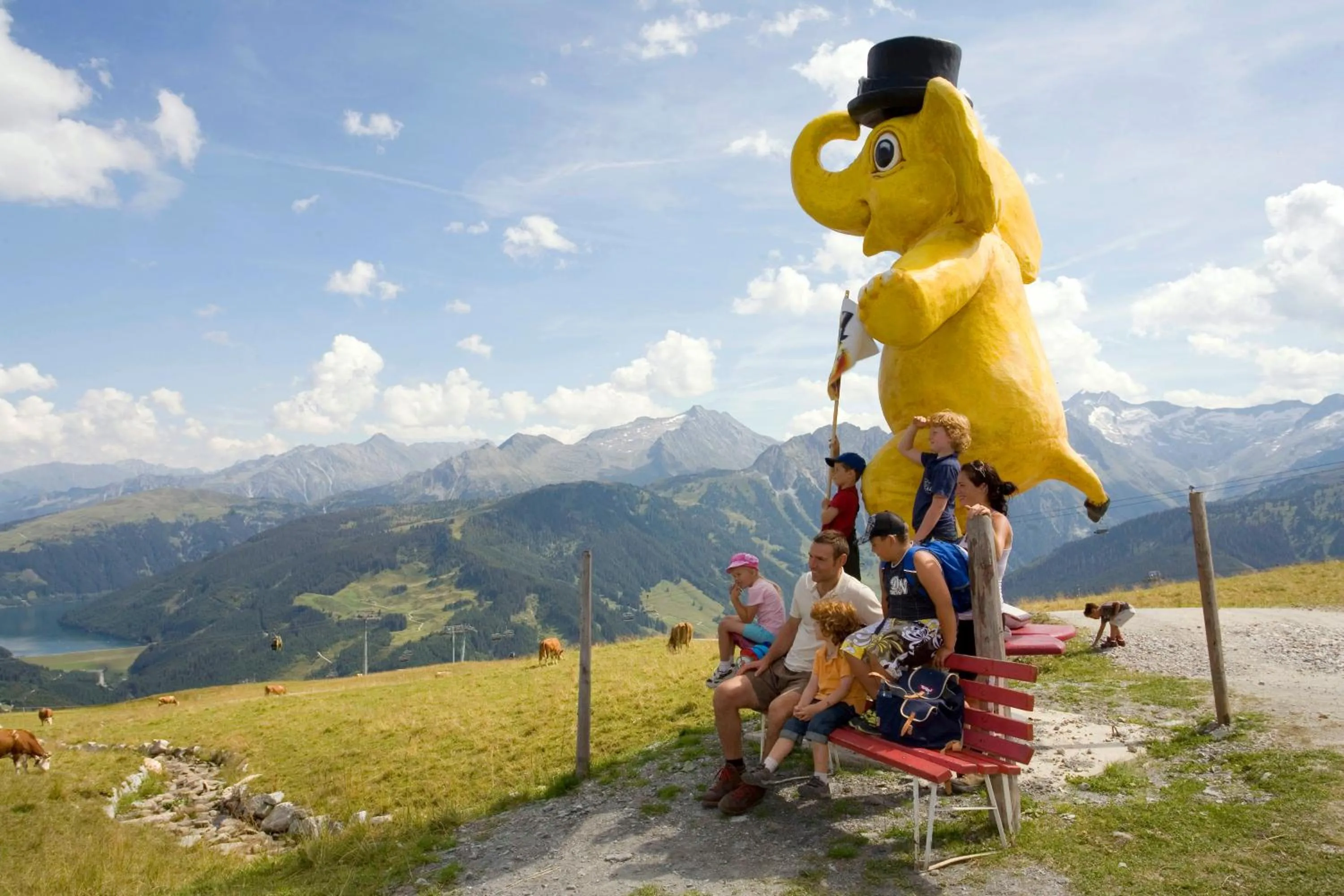 People in SonnenHOF hotel gerlos centrum