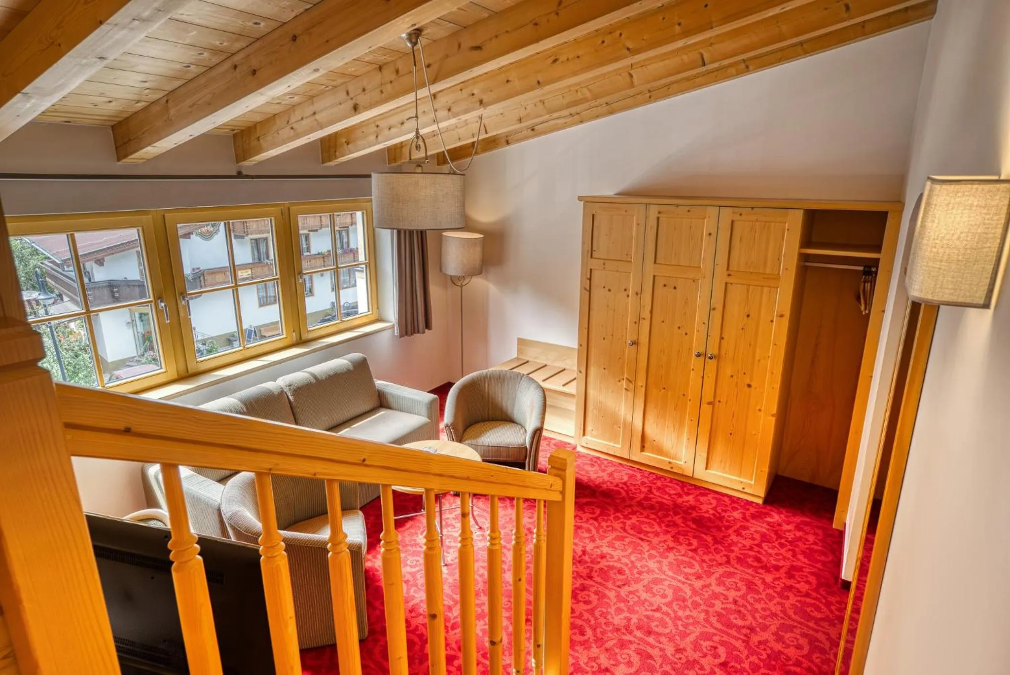 Living room in SonnenHOF hotel gerlos centrum