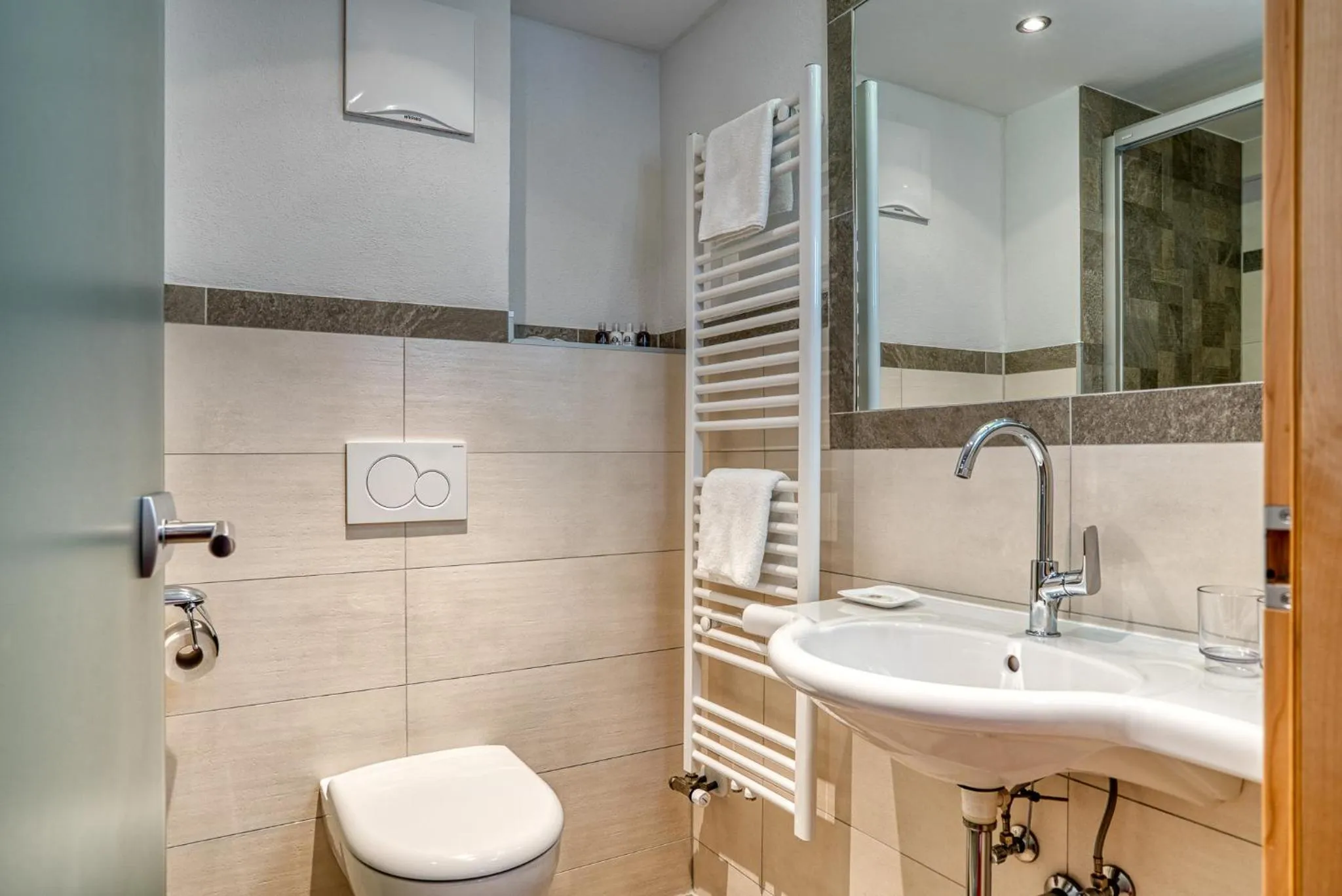 Bathroom in SonnenHOF hotel gerlos centrum