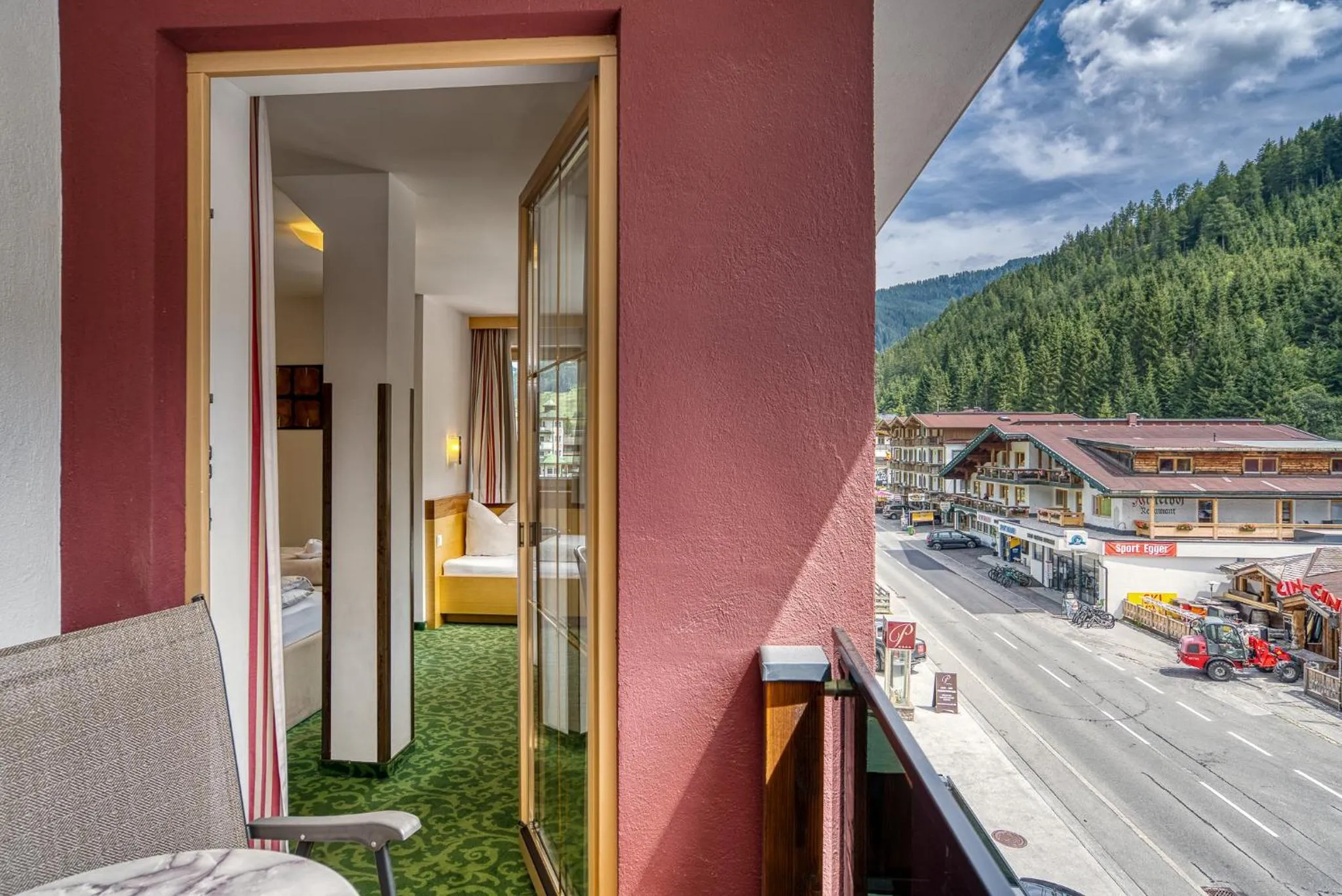 Property building in SonnenHOF hotel gerlos centrum