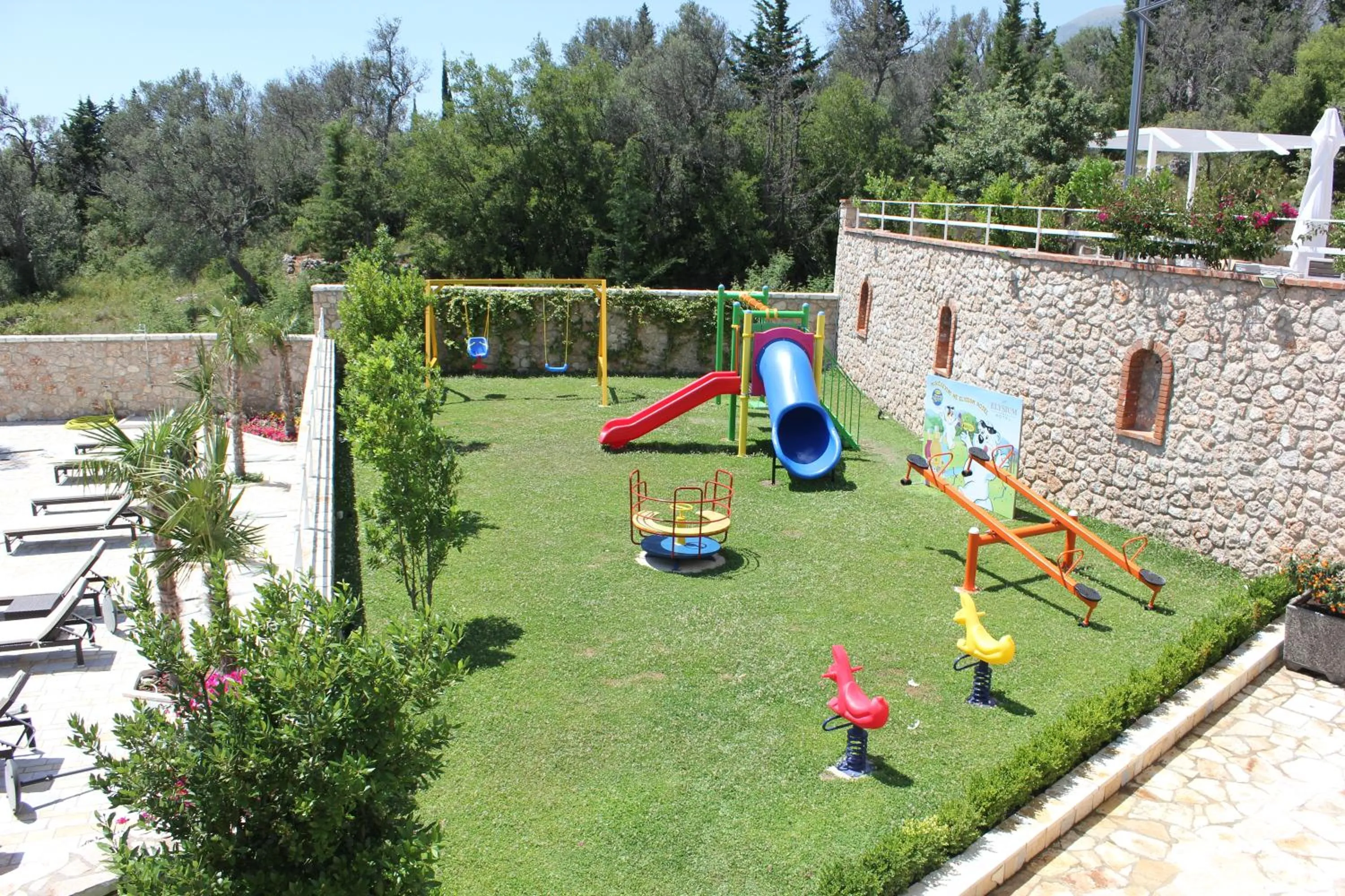 Children play ground in Elysium Hotel