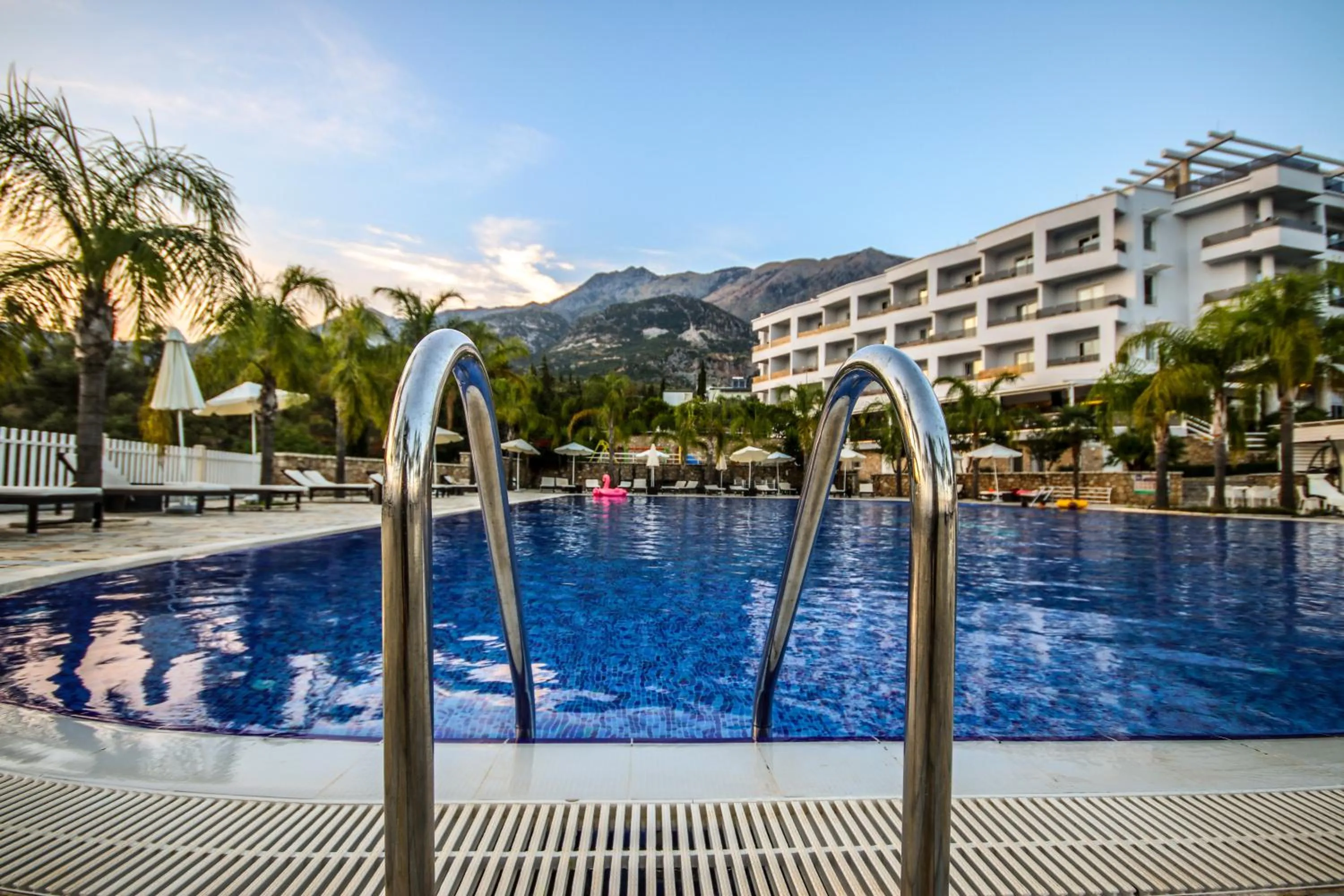 Pool view in Elysium Hotel