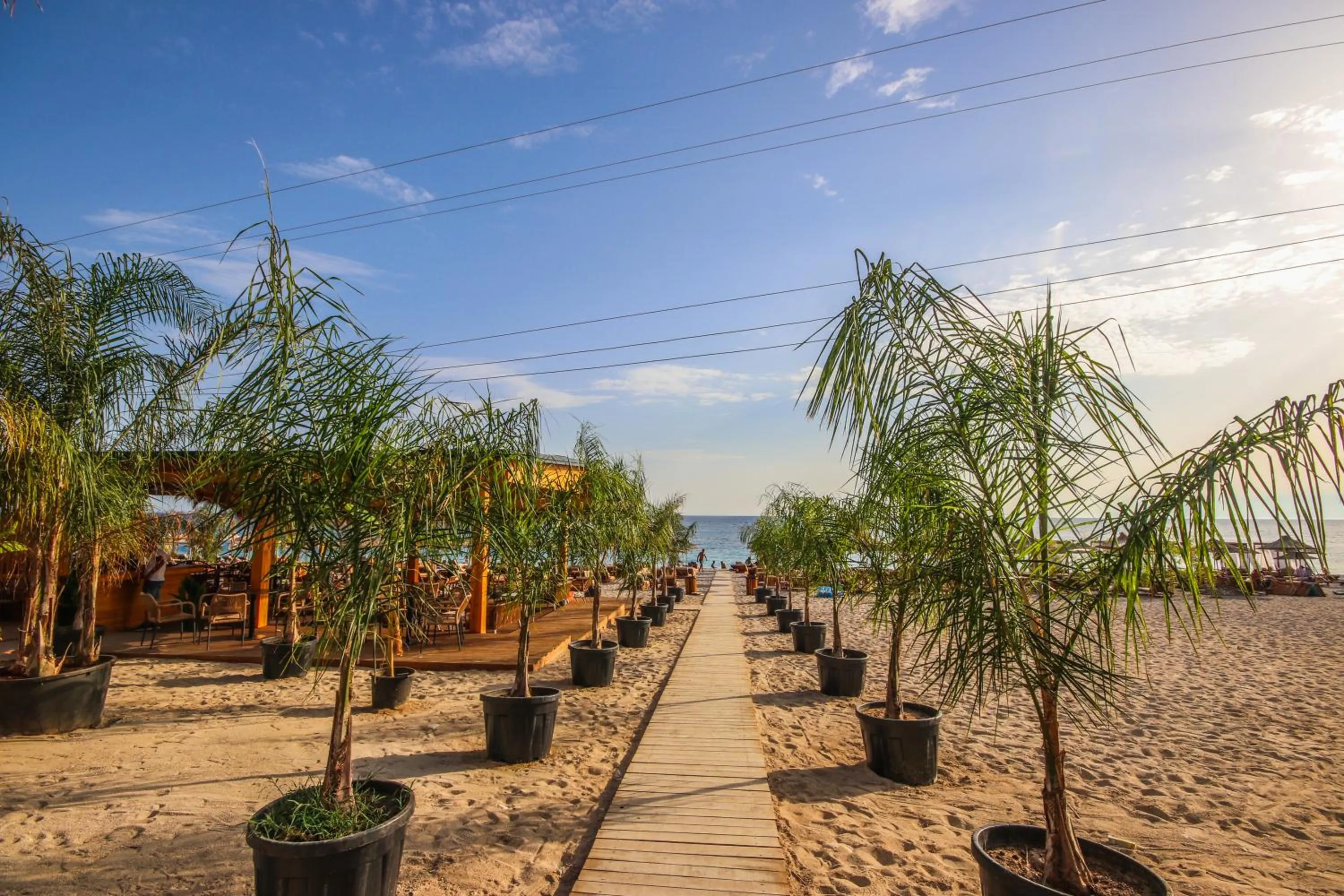 Beach in Elysium Hotel