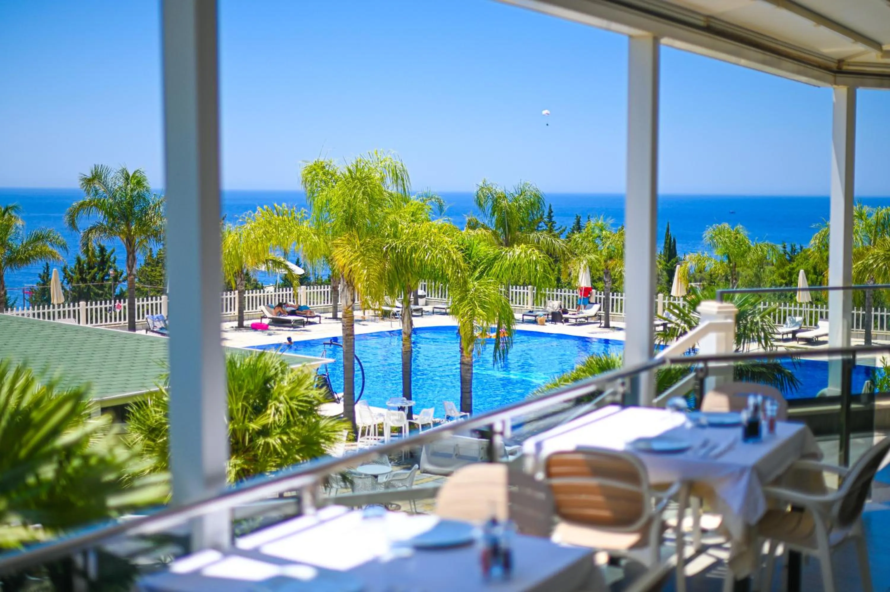 Patio in Elysium Hotel