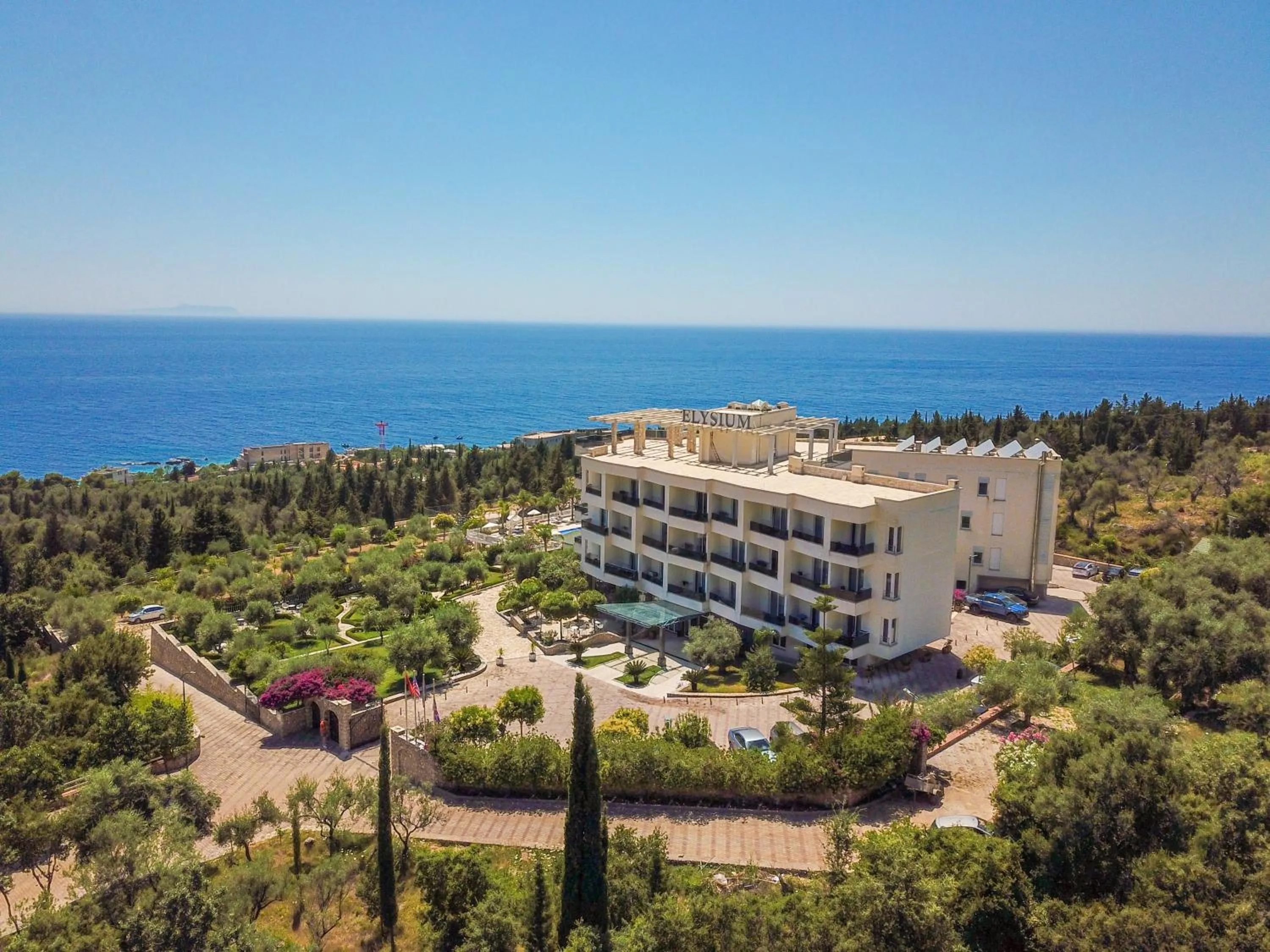 Bird's eye view in Elysium Hotel