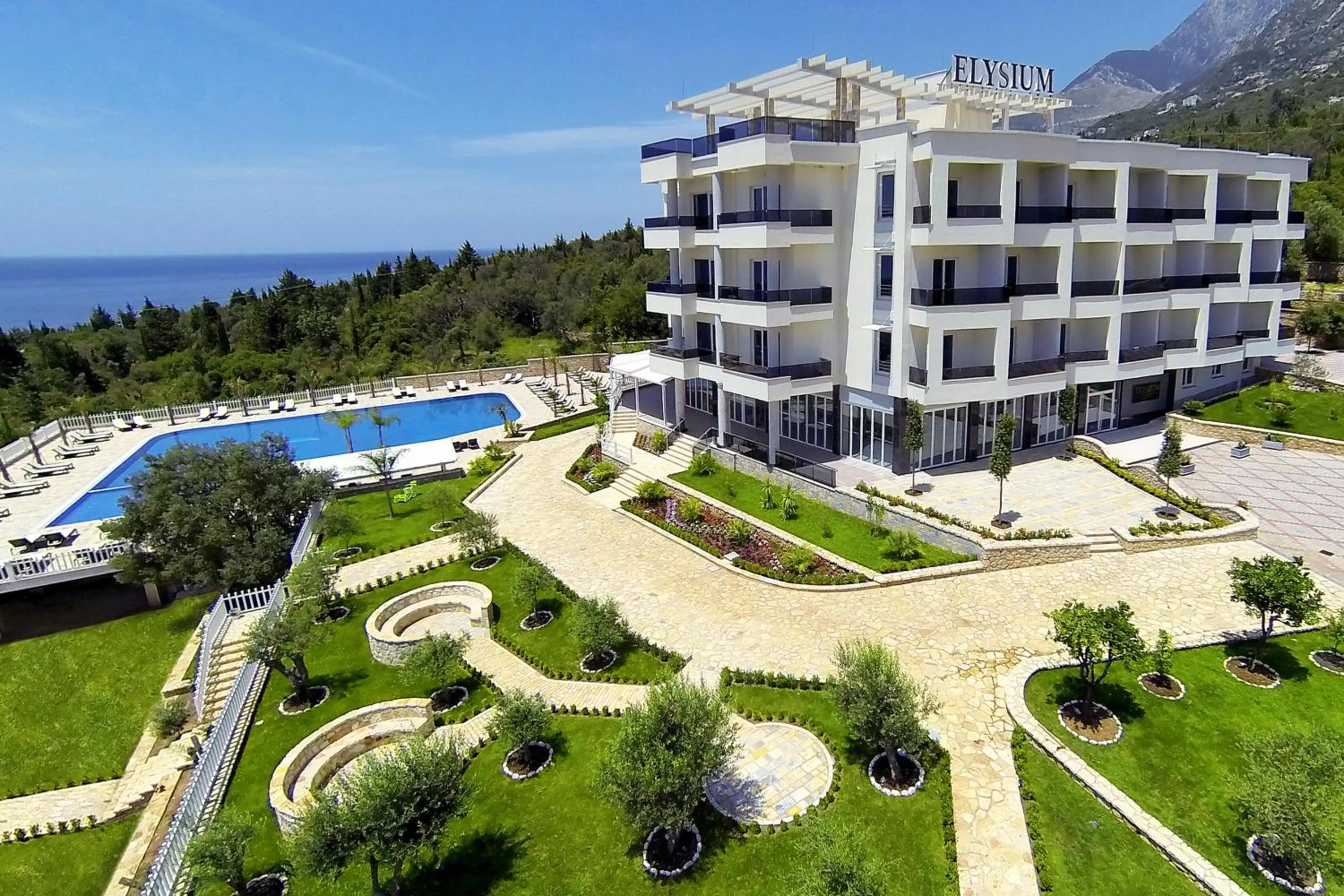 Bird's eye view in Elysium Hotel