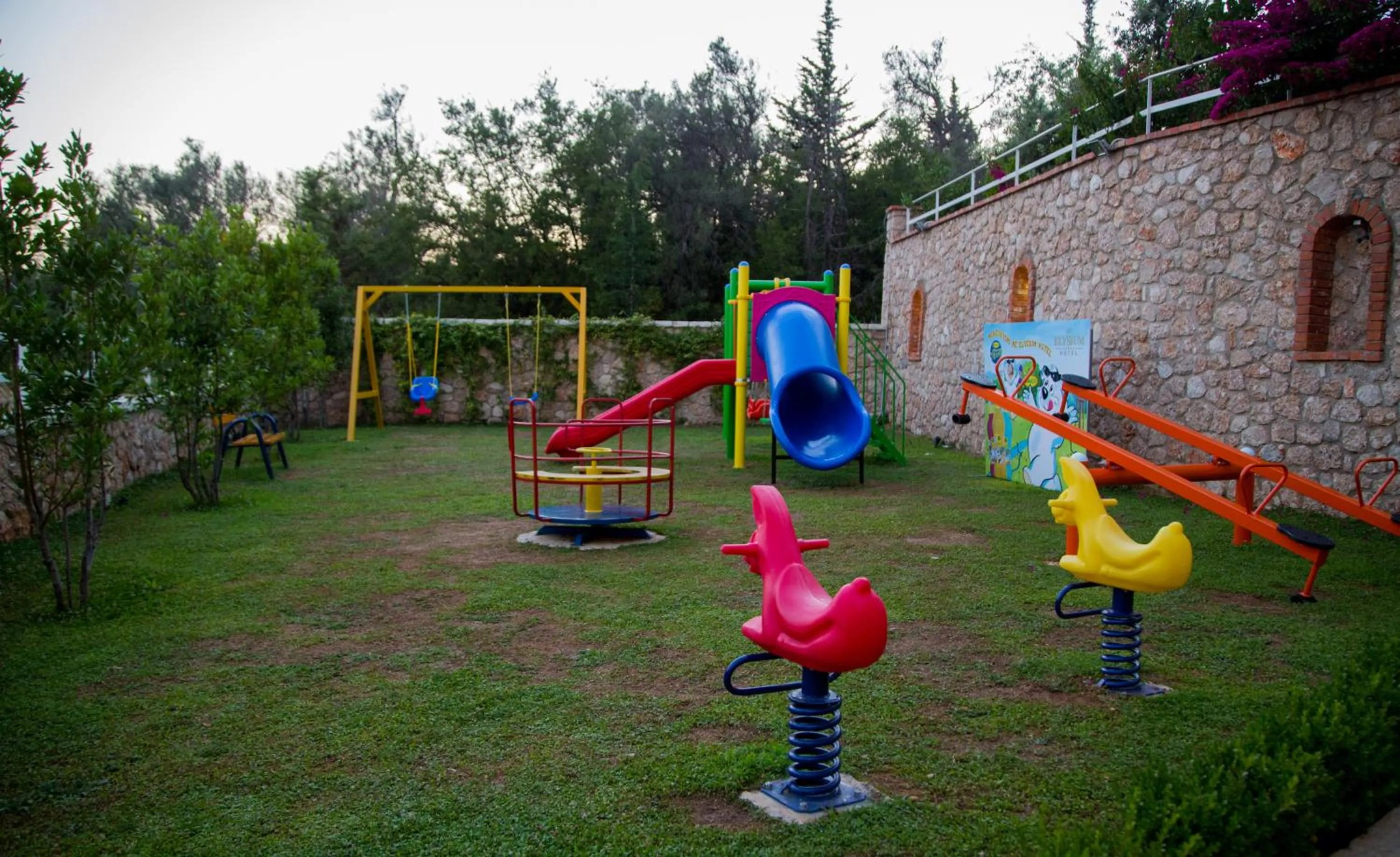 Children play ground in Elysium Hotel