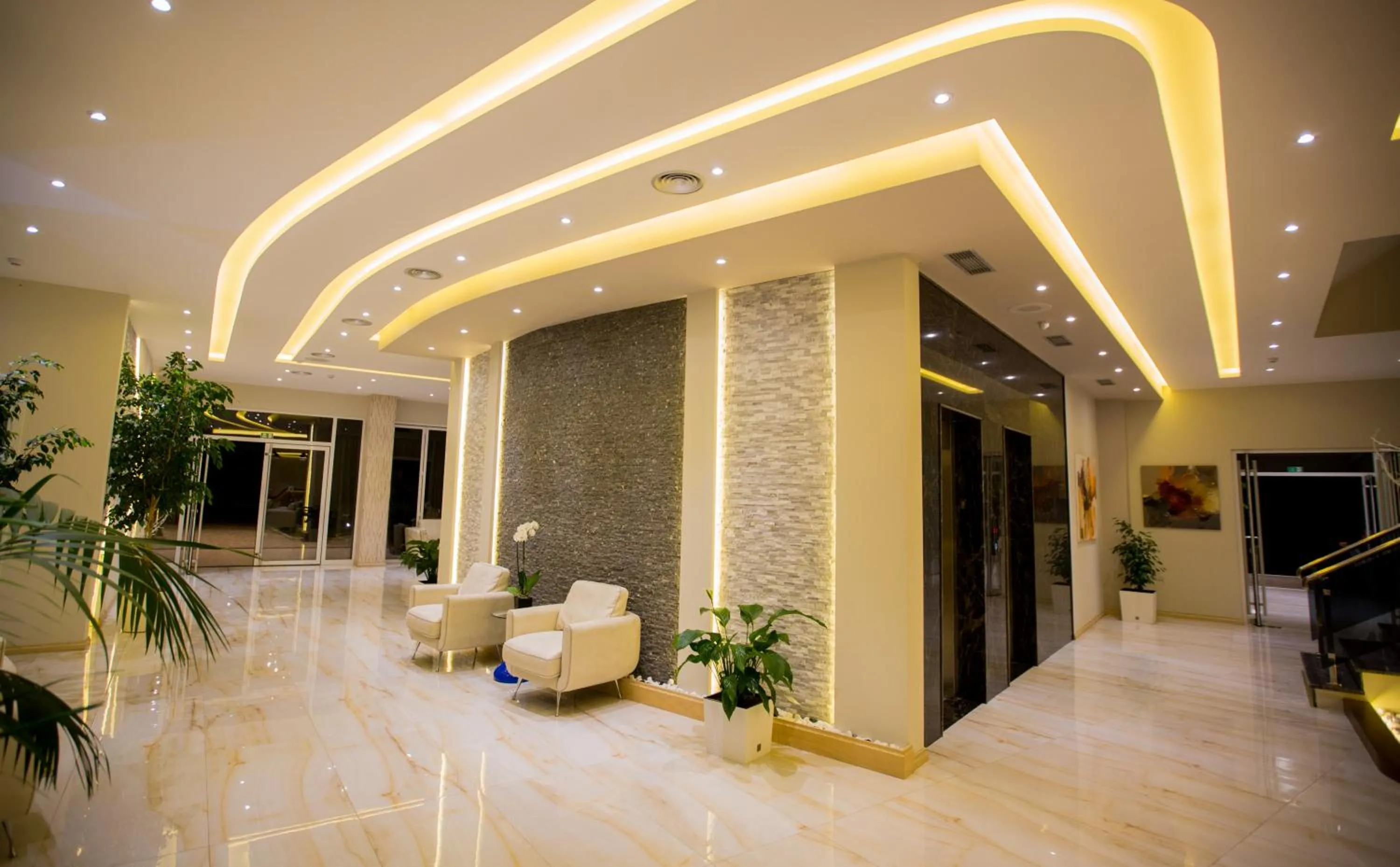 Lobby or reception in Elysium Hotel