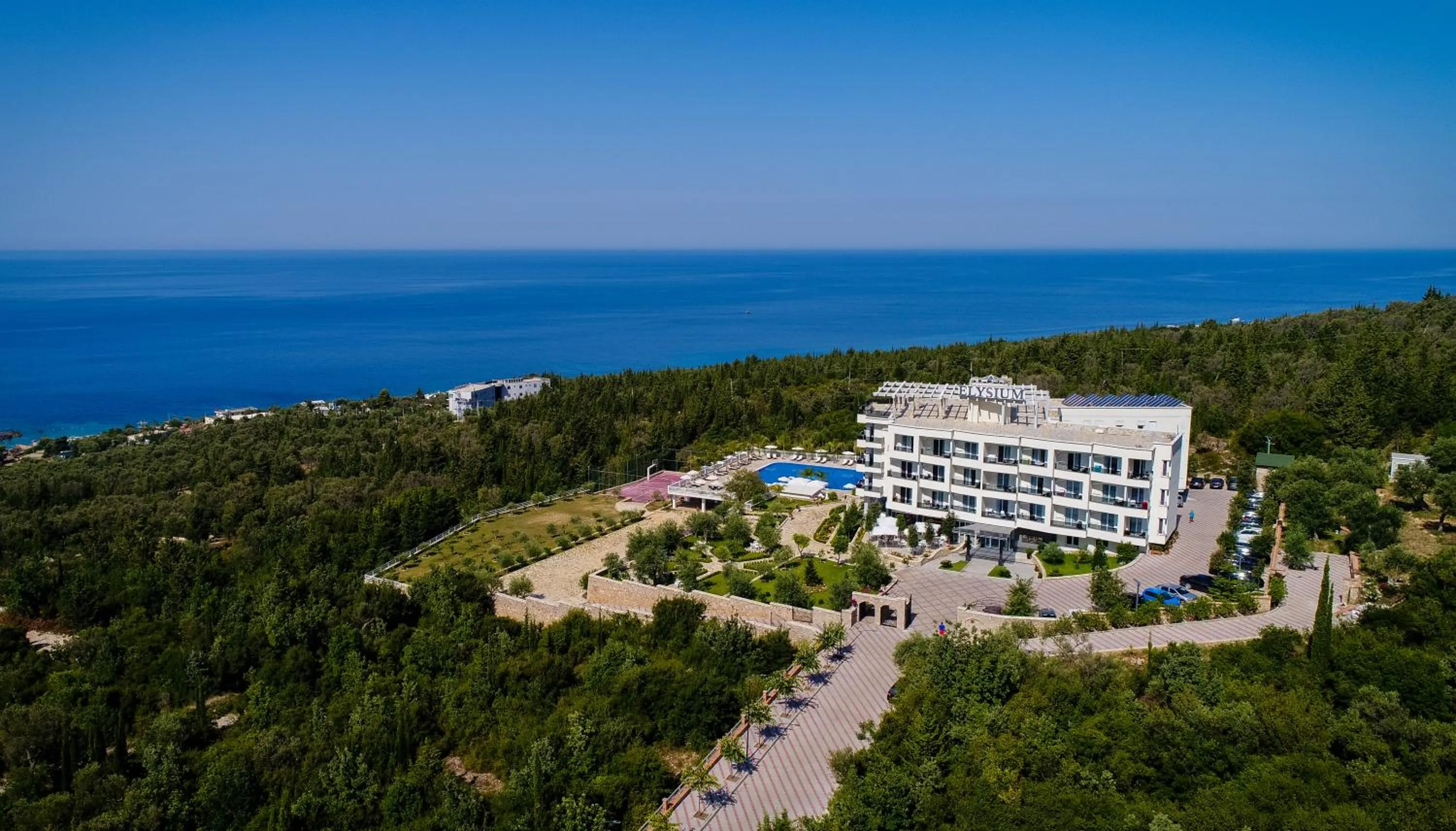 Bird's eye view in Elysium Hotel