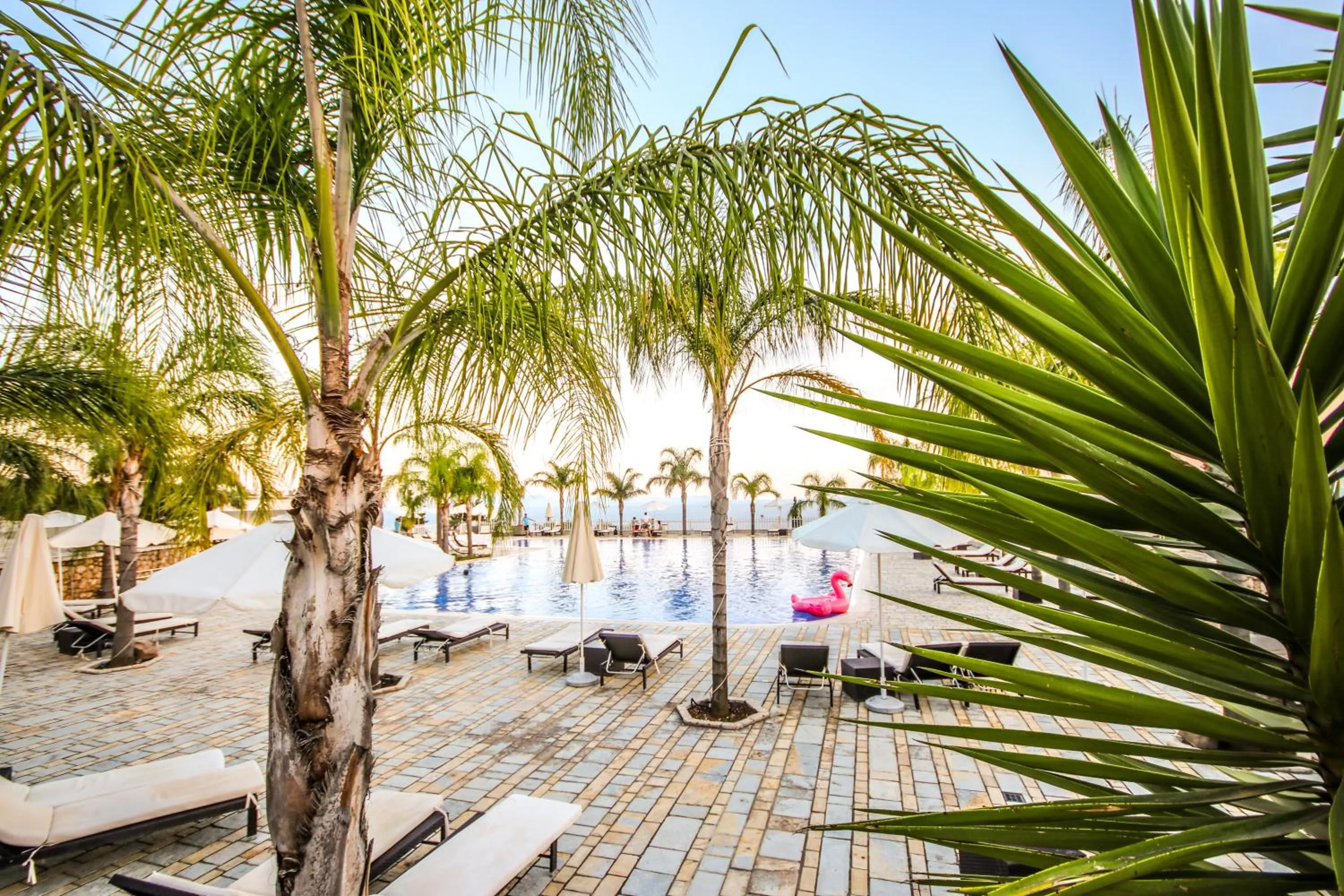 Pool view in Elysium Hotel
