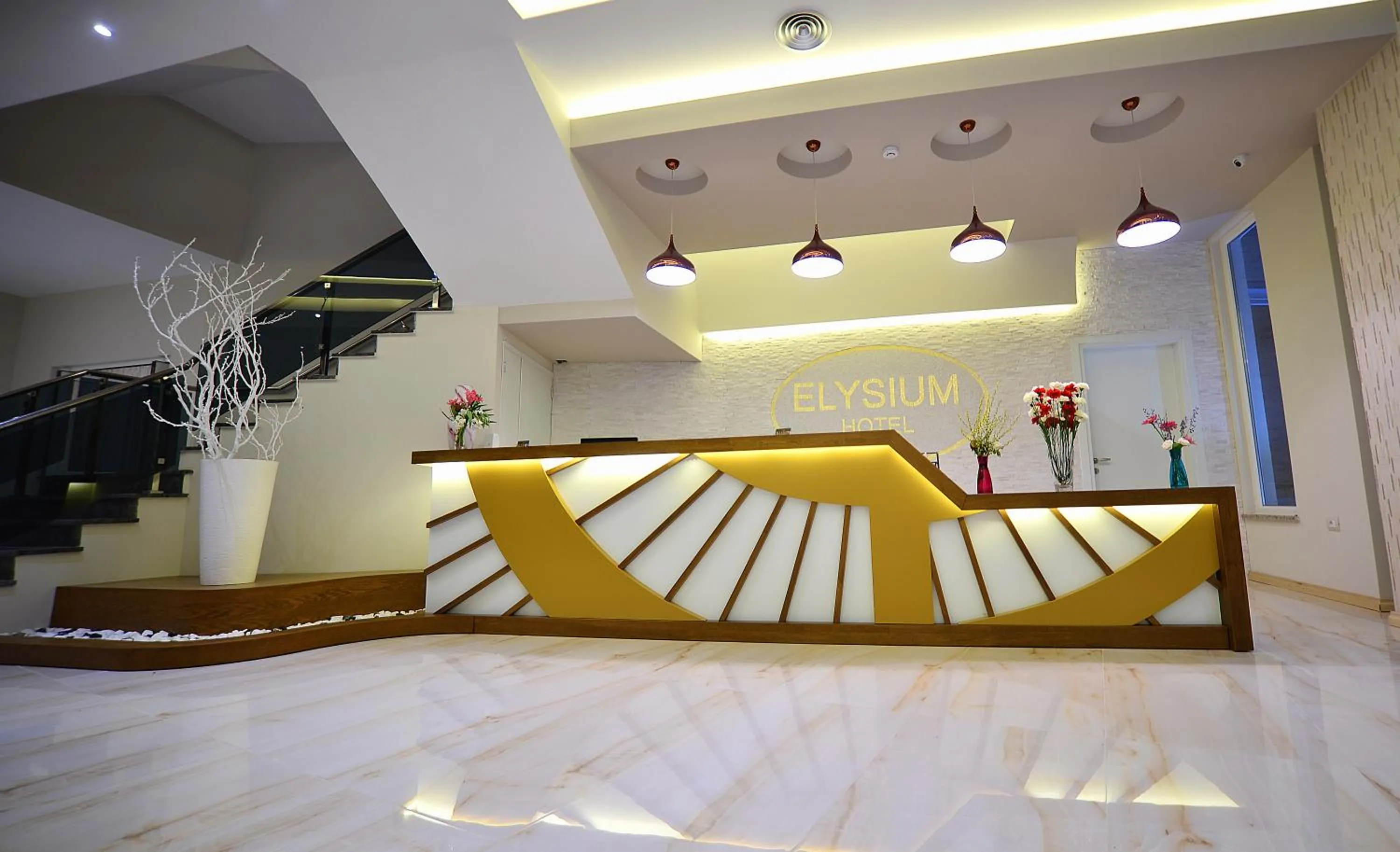 Lobby or reception in Elysium Hotel