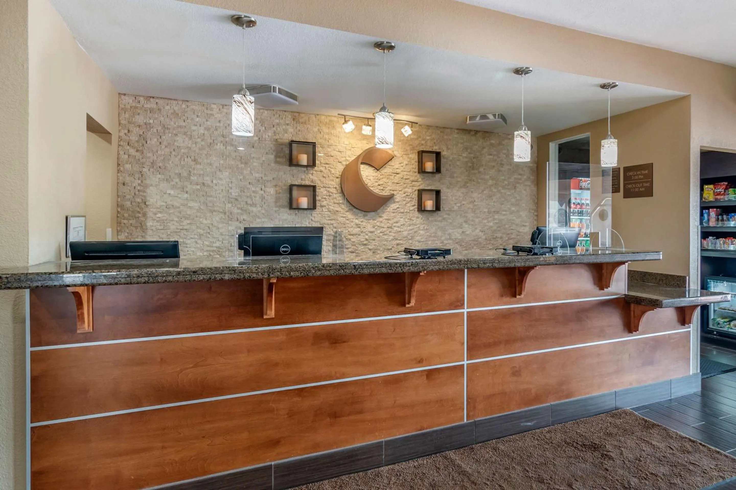 Lobby or reception in Comfort Inn & Suites Junction City - near Fort Riley