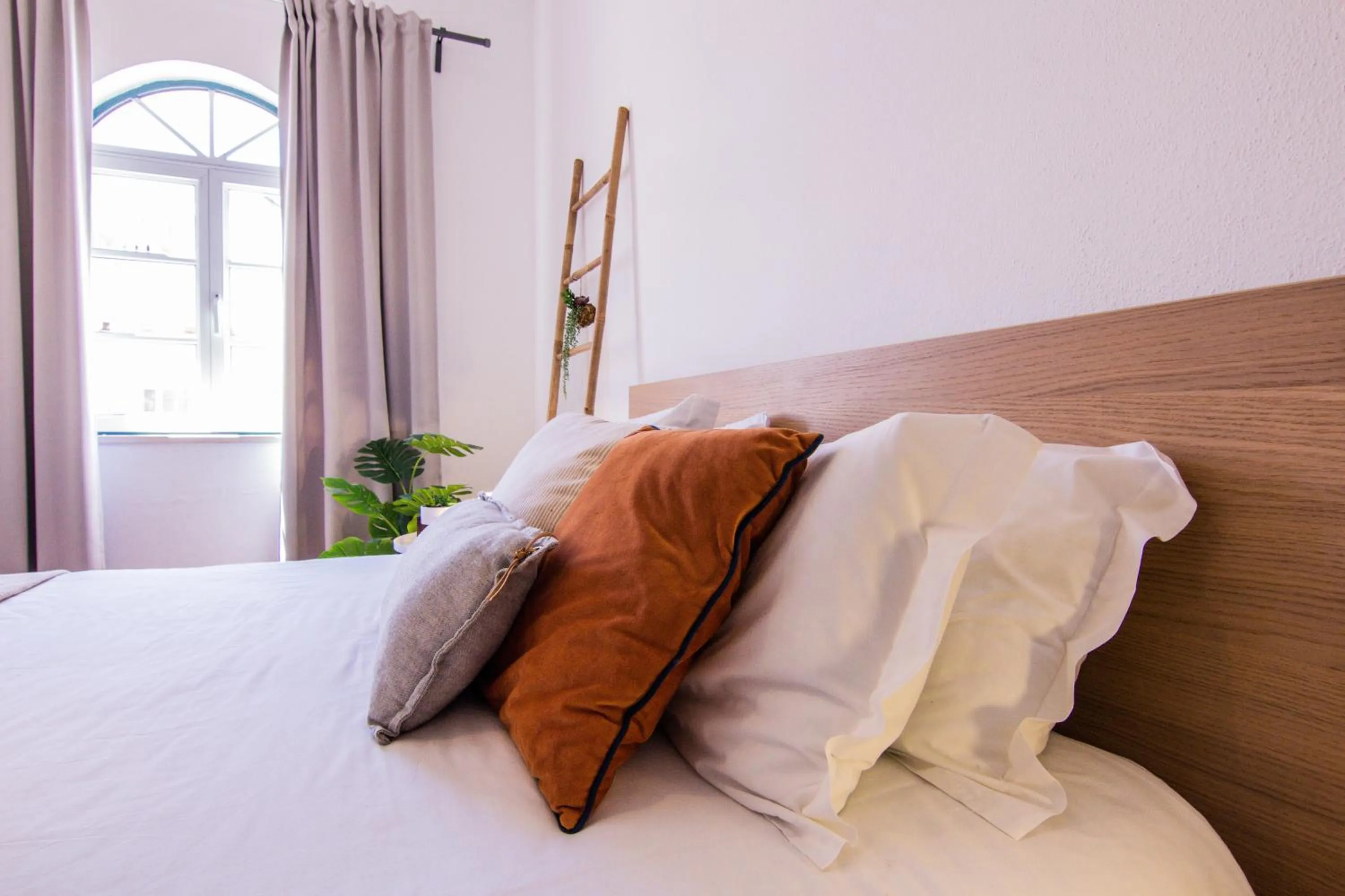Bed in Faro Central - Holiday Apartments