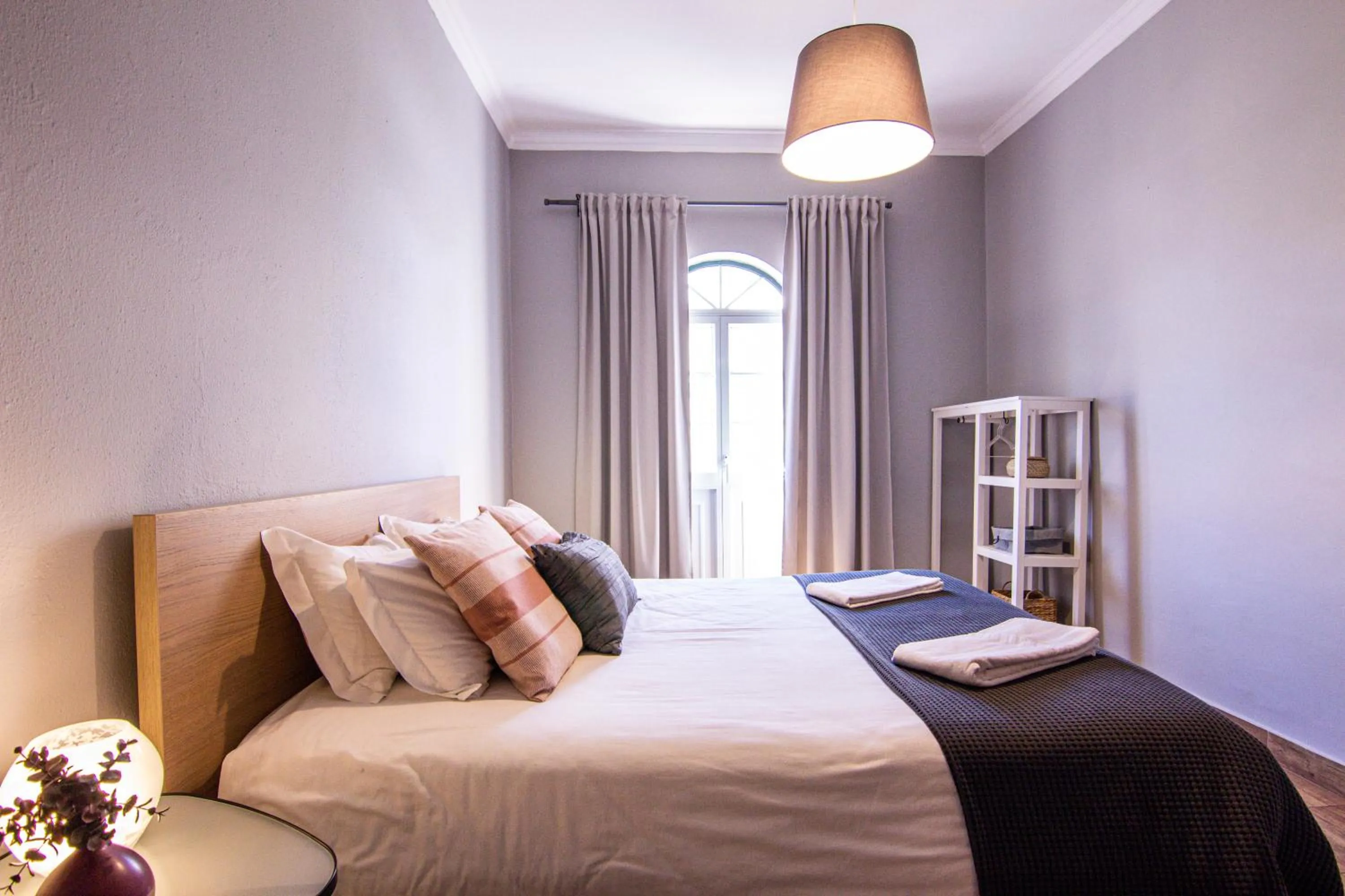 Bed in Faro Central - Holiday Apartments