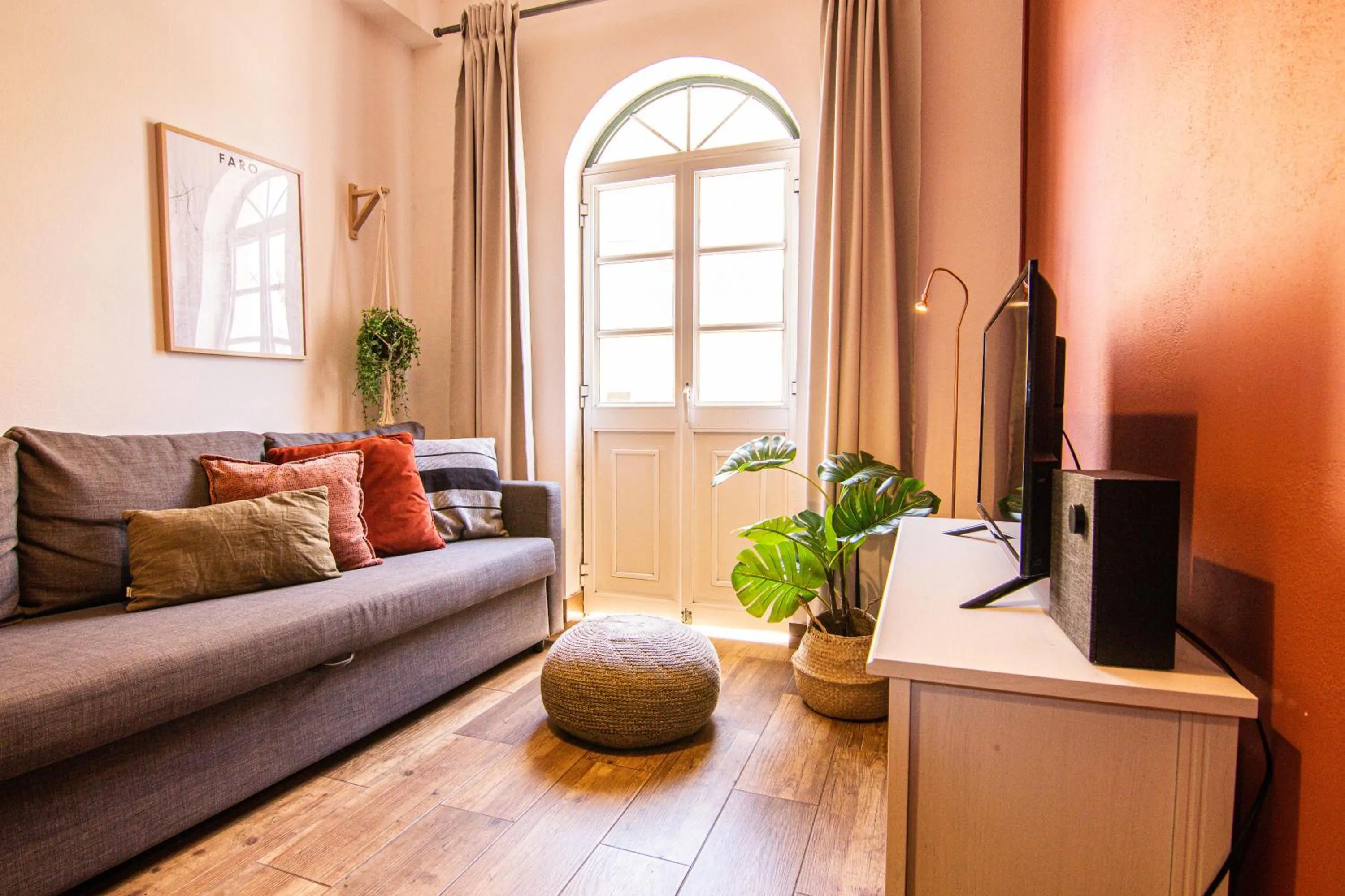 Living room in Faro Central - Holiday Apartments