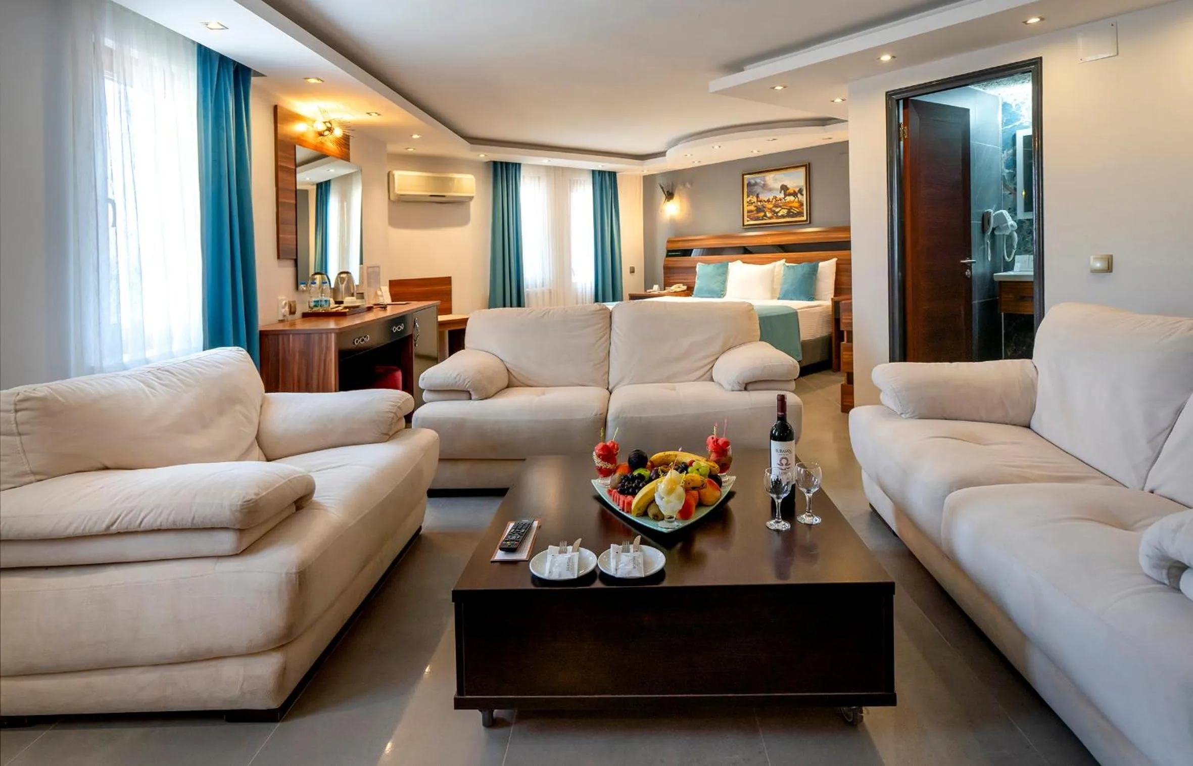 Living room in SIGNATURE GARDEN AVANOS Hotel & SPA