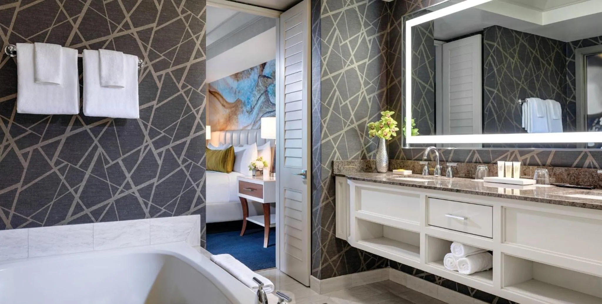 Bathroom in Mandalay Bay