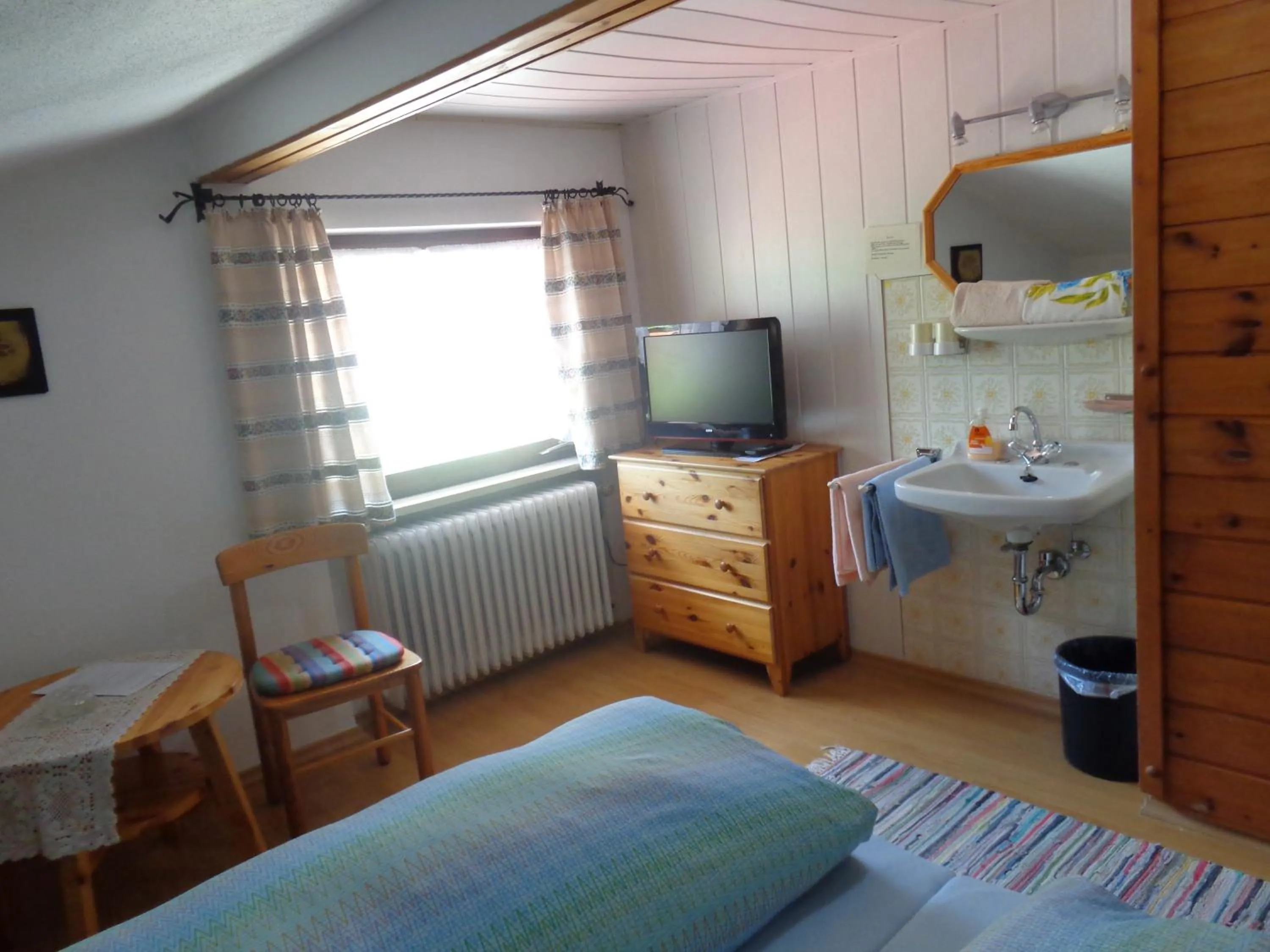 Bed in Gästehaus Eschenhof
