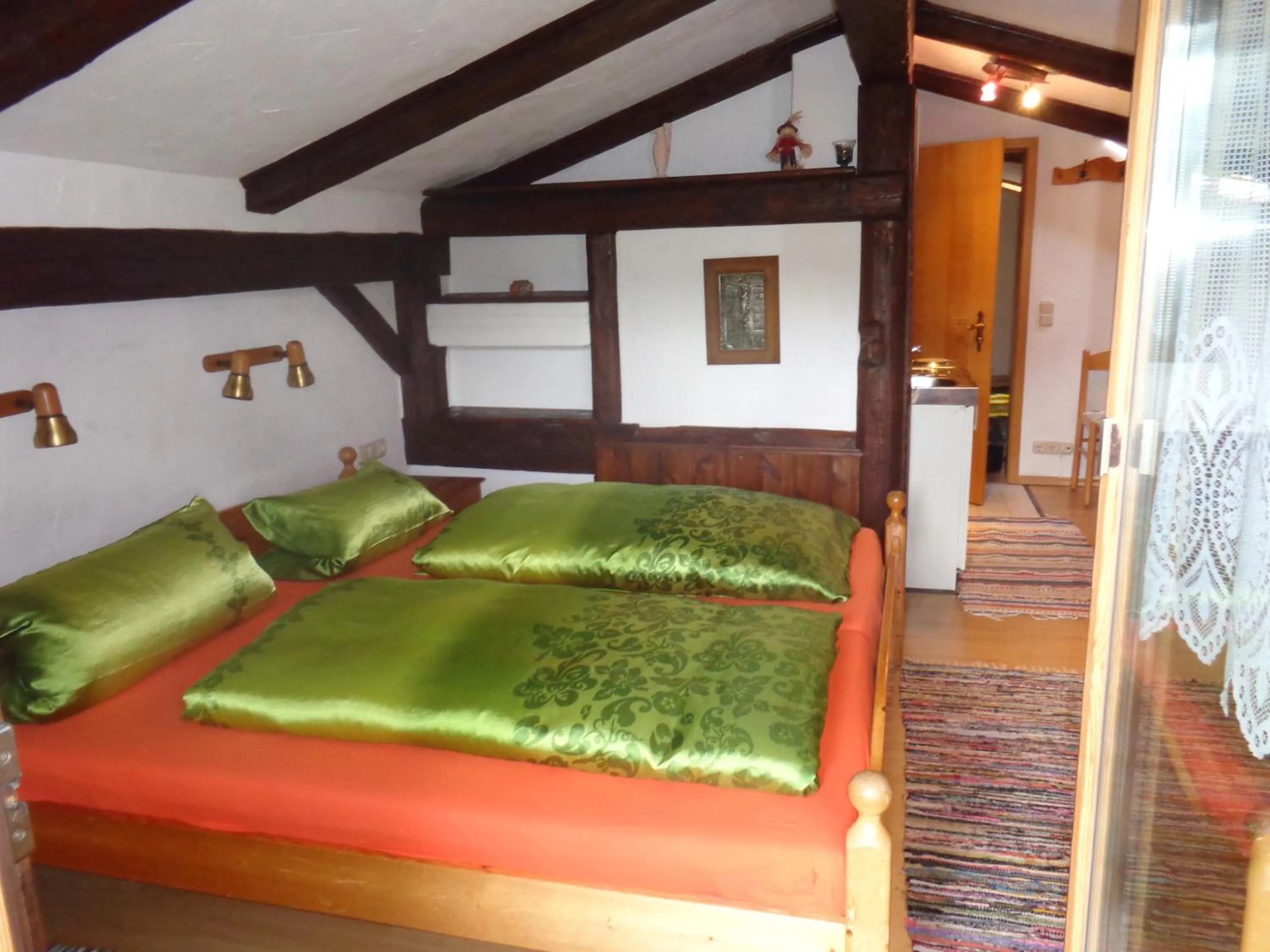 Bed in Gästehaus Eschenhof