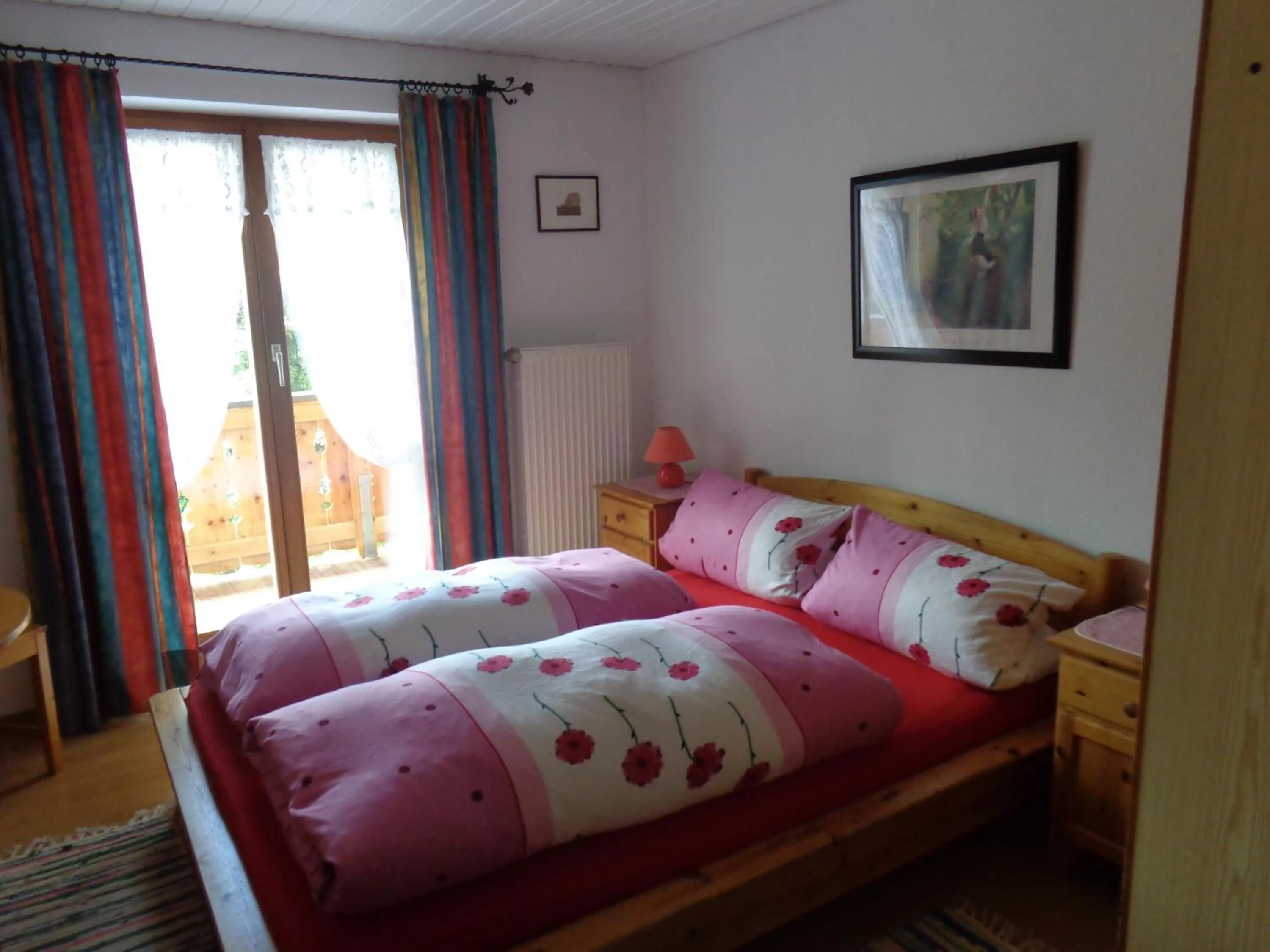 Bed in Gästehaus Eschenhof