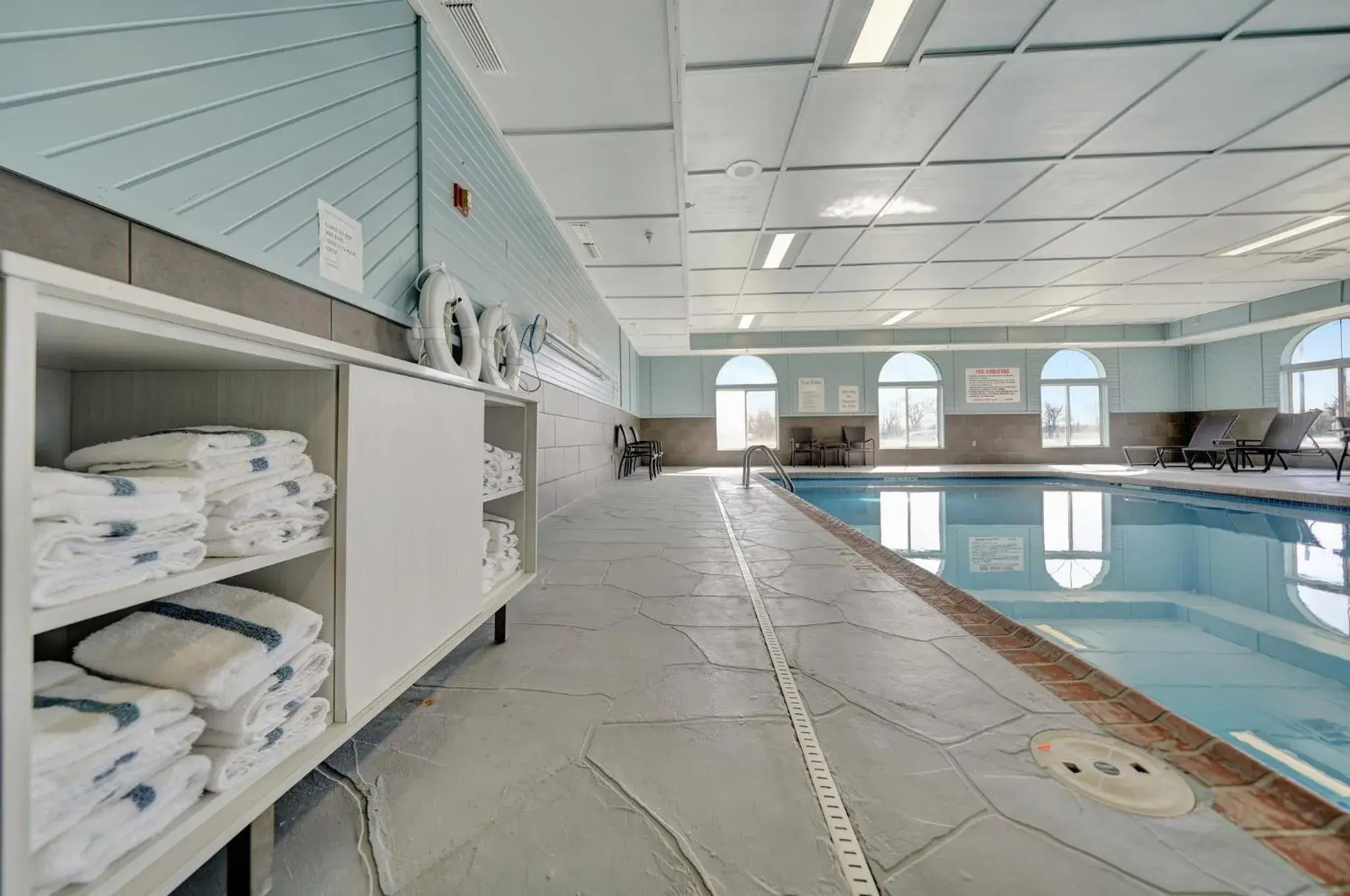 Swimming pool in Holiday Inn Express Hotel & Suites Beatrice by IHG Swimming pool in Holiday Inn Express Hotel & Suites Beatrice by IHG