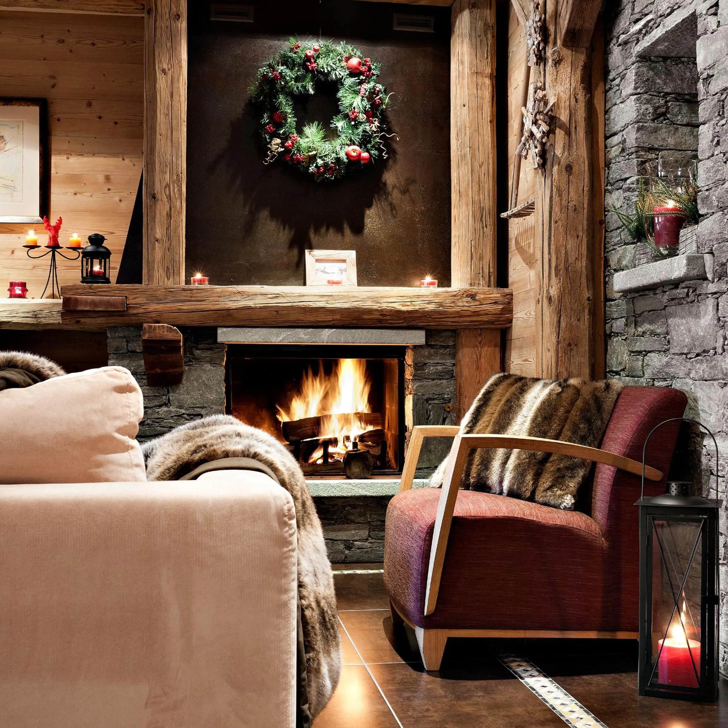 Lounge or bar in CGH Résidences & Spas Le Ruitor