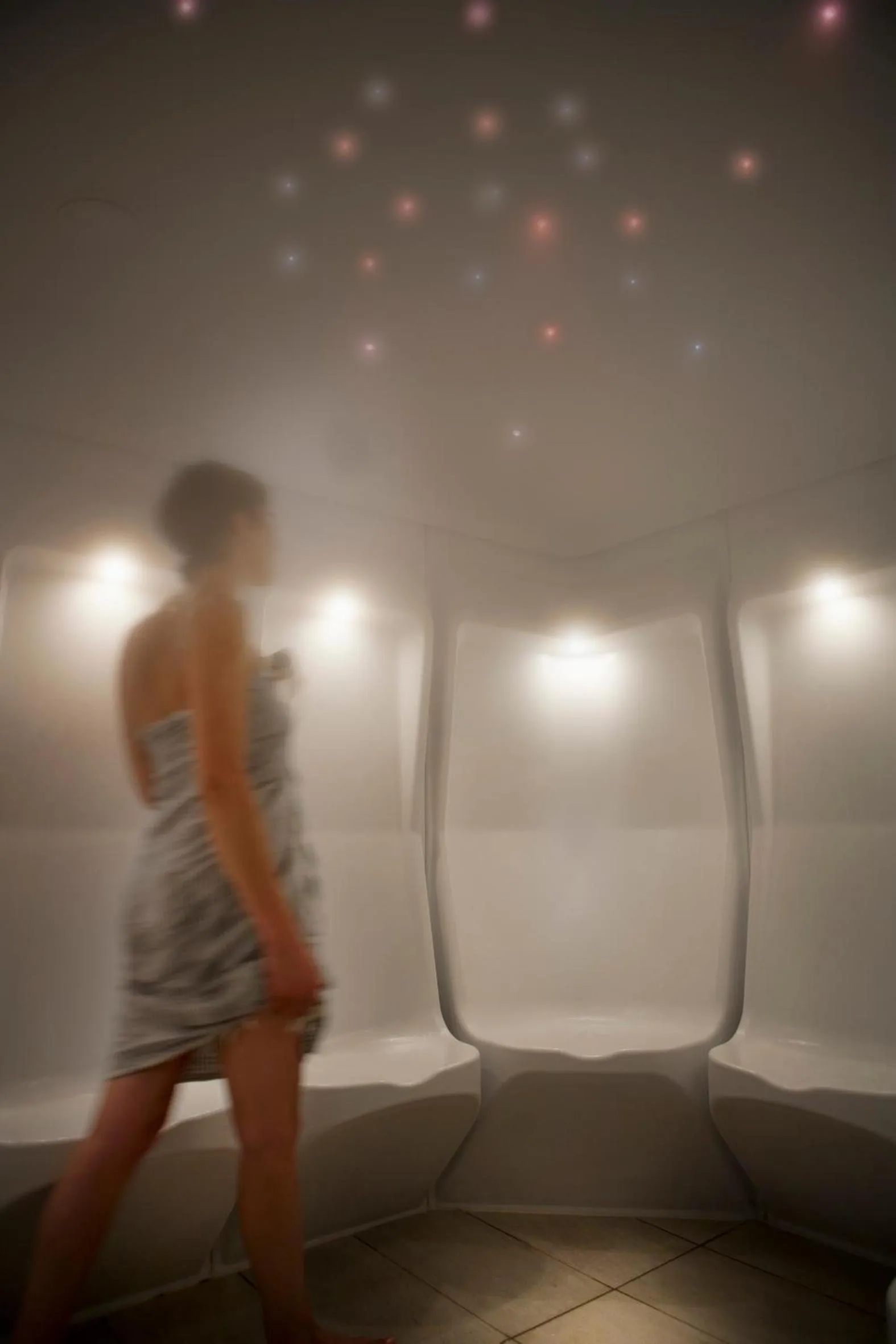 Steam room in CGH Résidences & Spas Le Ruitor