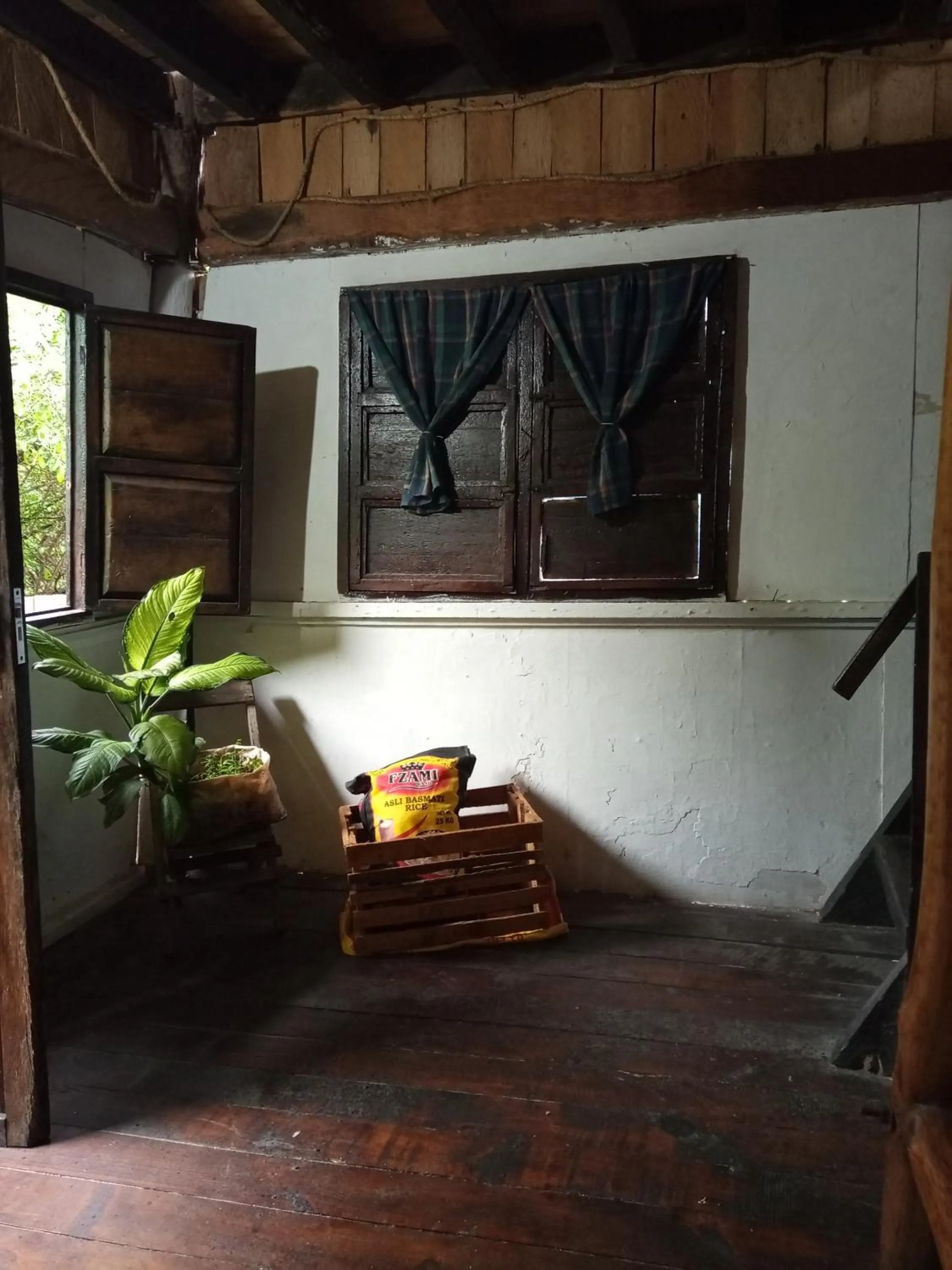 Living room in Mida Creek Eco Camp