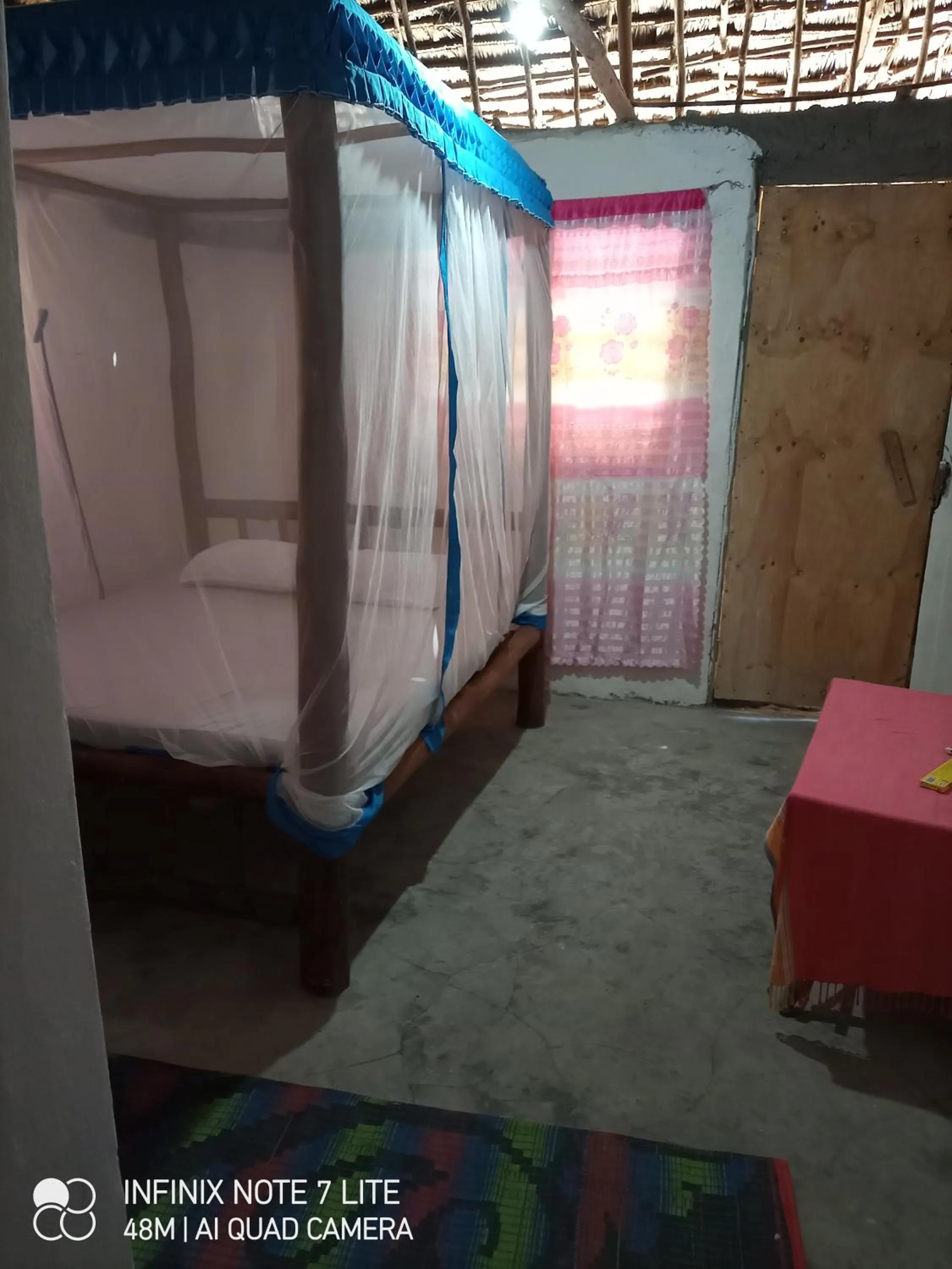 Bed in Mida Creek Eco Camp