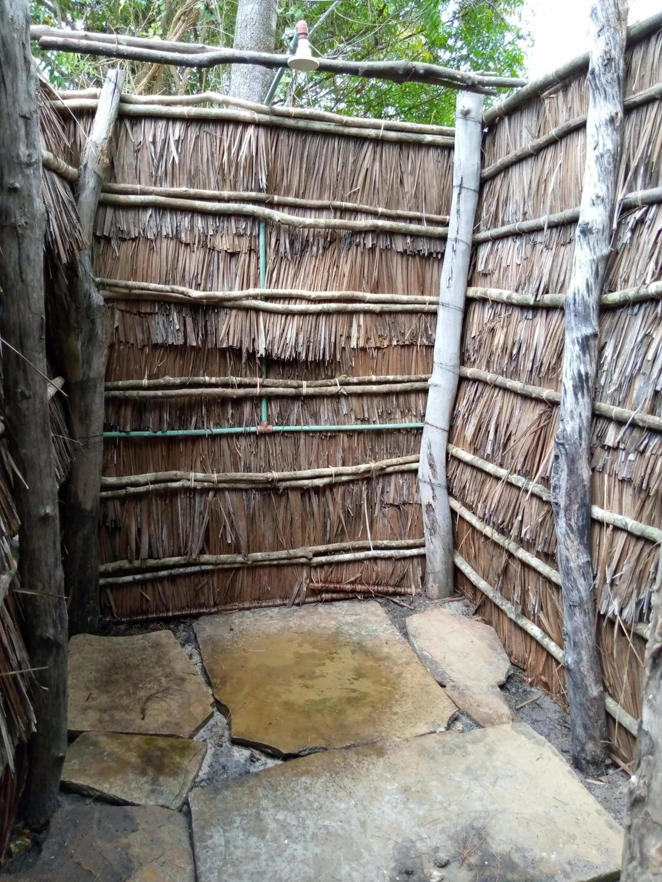 On site in Mida Creek Eco Camp