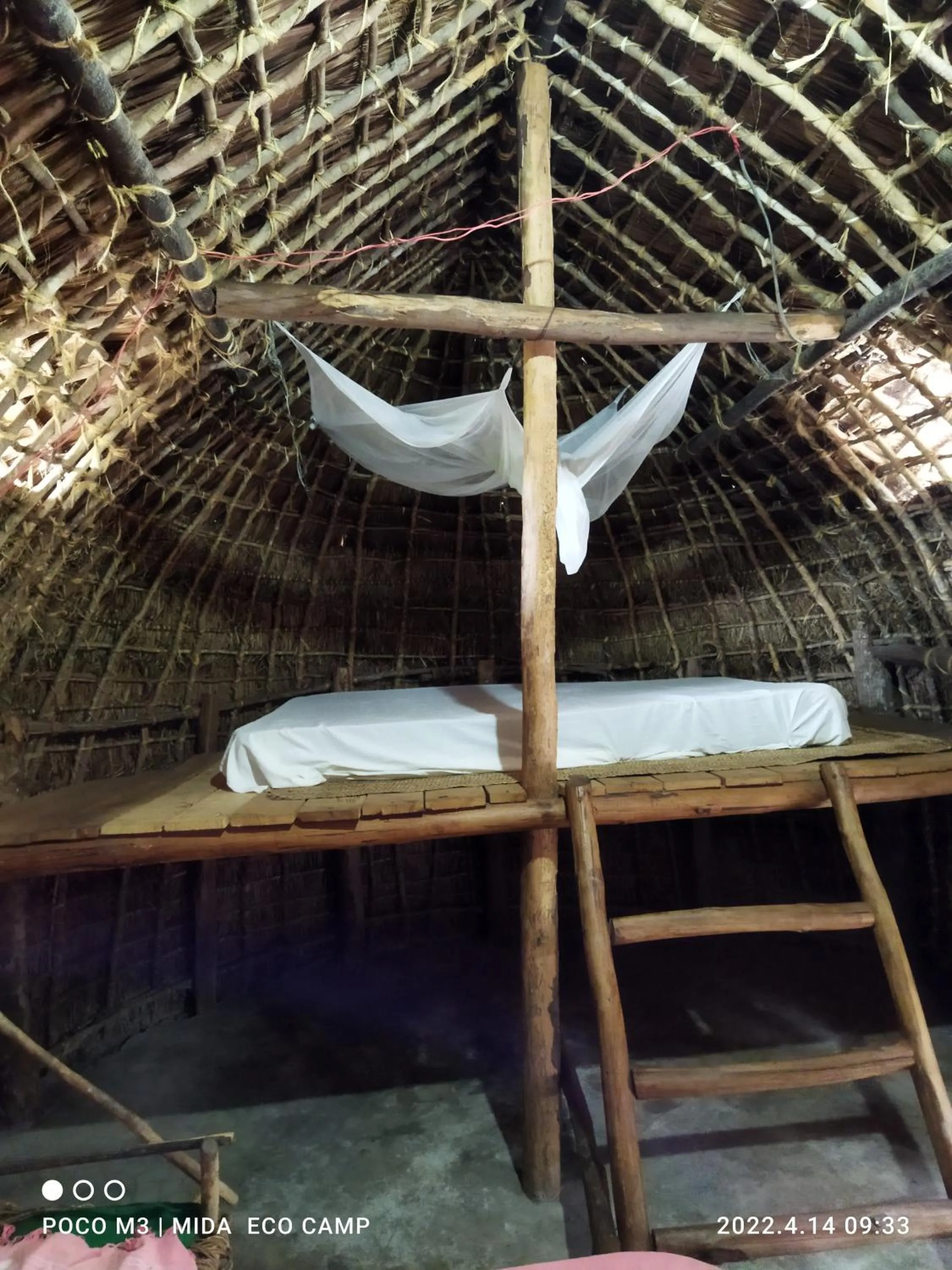 bunk bed in Mida Creek Eco Camp
