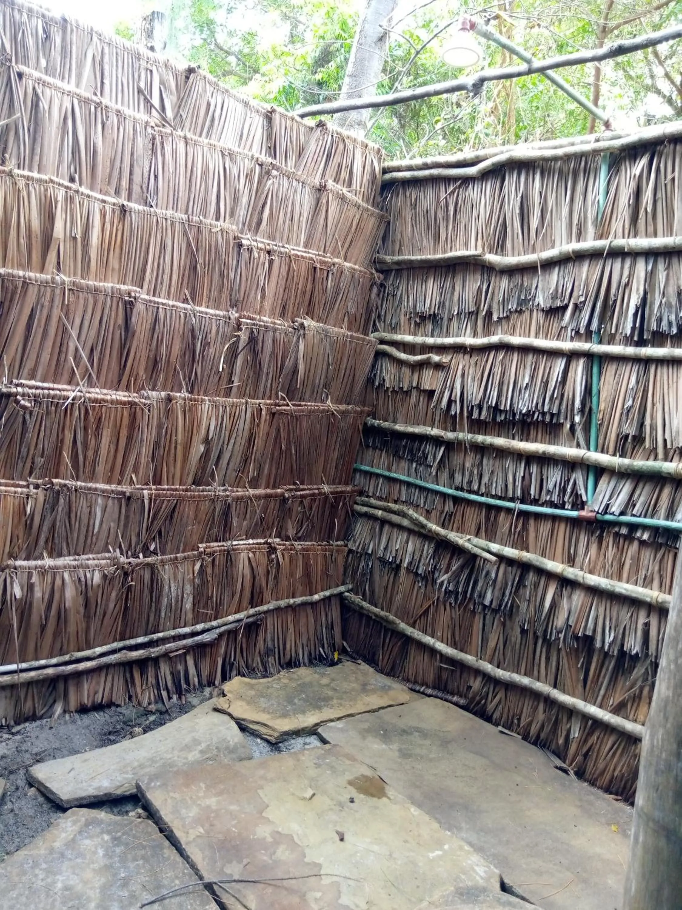 On site in Mida Creek Eco Camp